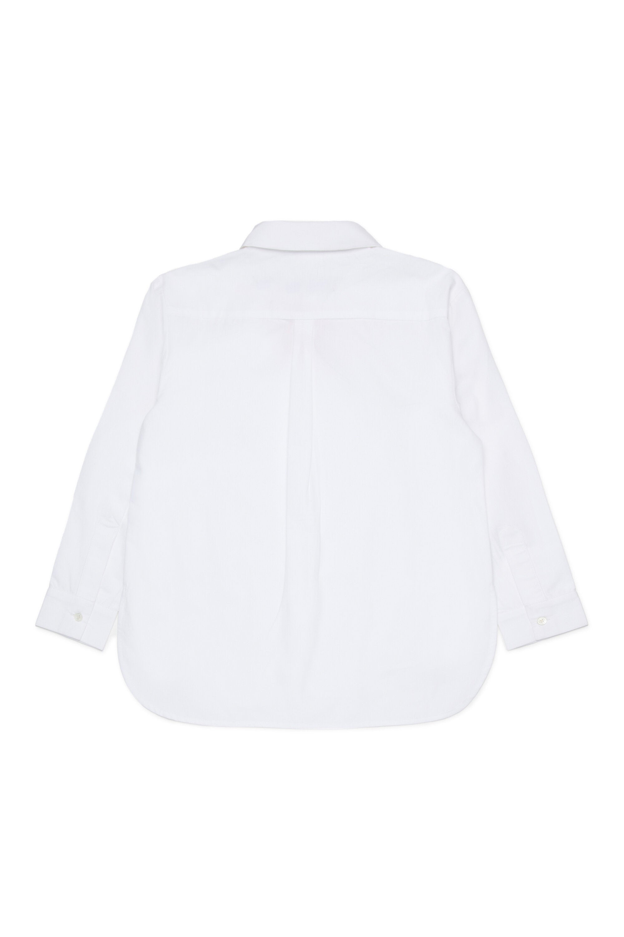 Poplin shirt with logo