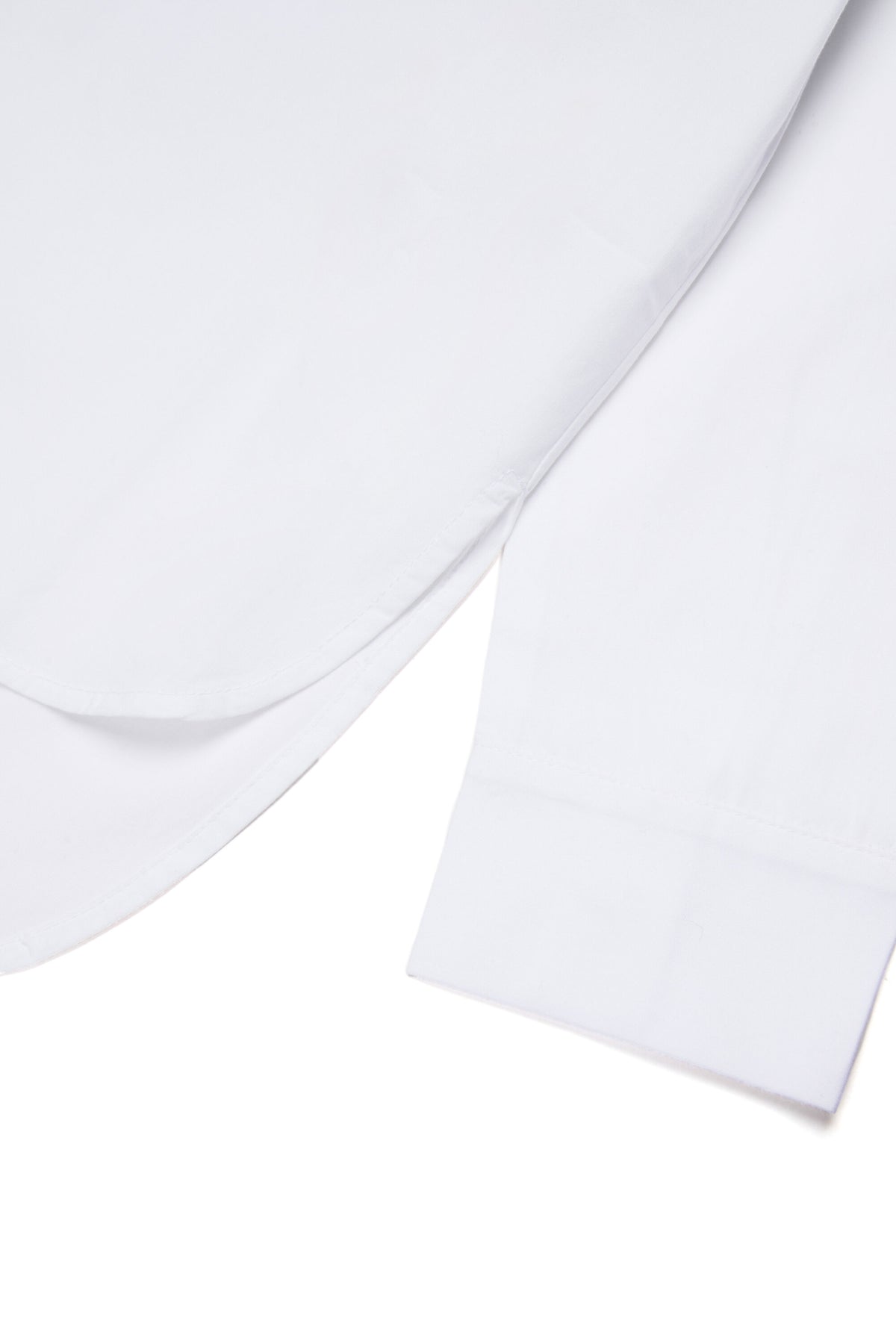 Chemise en popeline avec logo