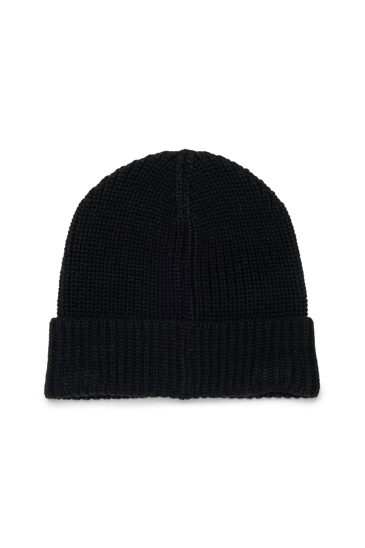 Bonnet en laine mélangée avec écusson