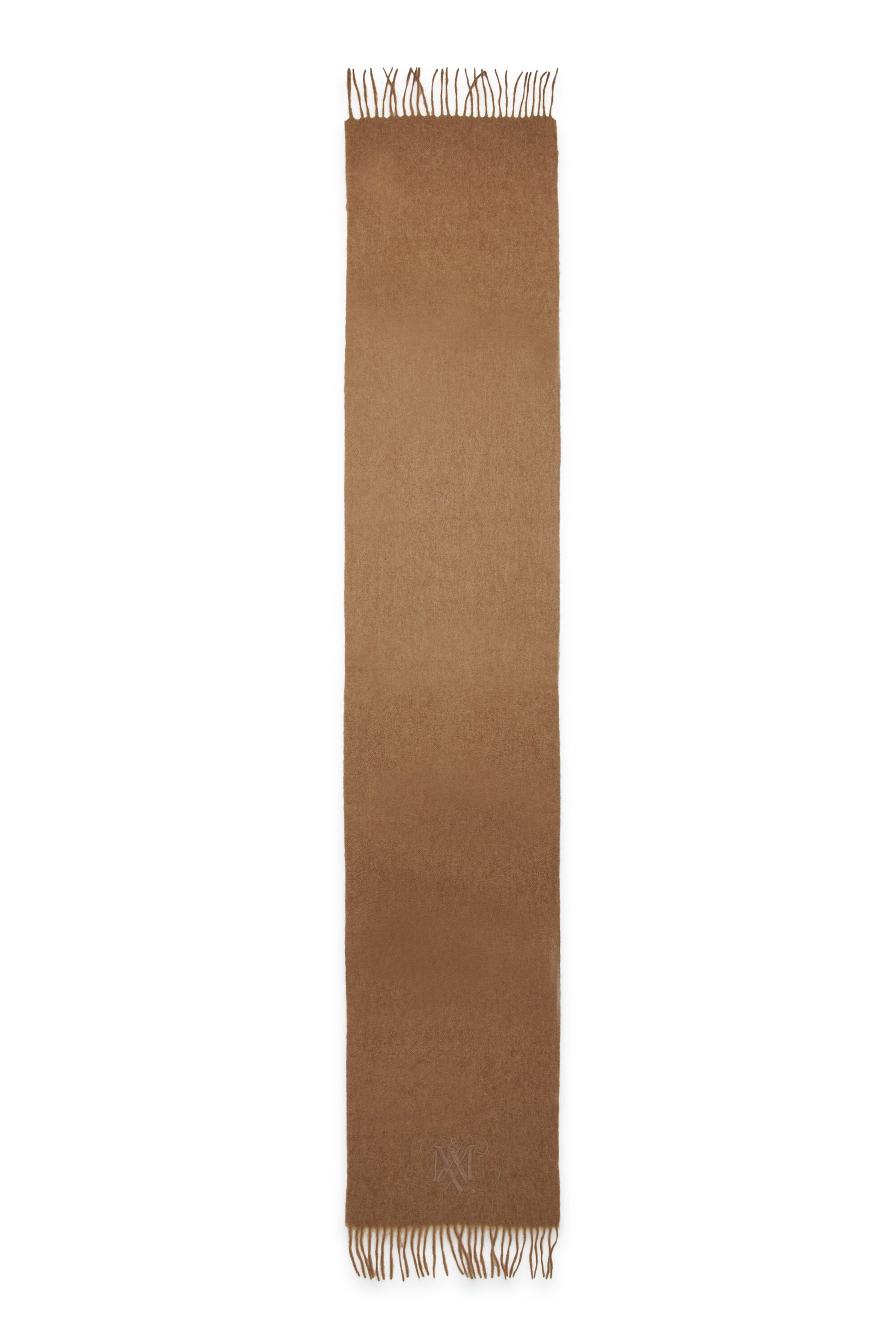 Écharpe en laine avec logo brodé