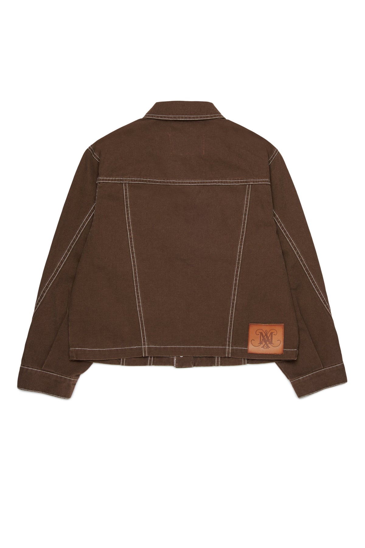 Veste en denim avec logo