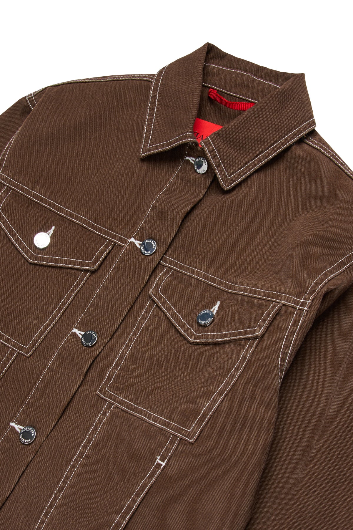 Veste en denim avec logo