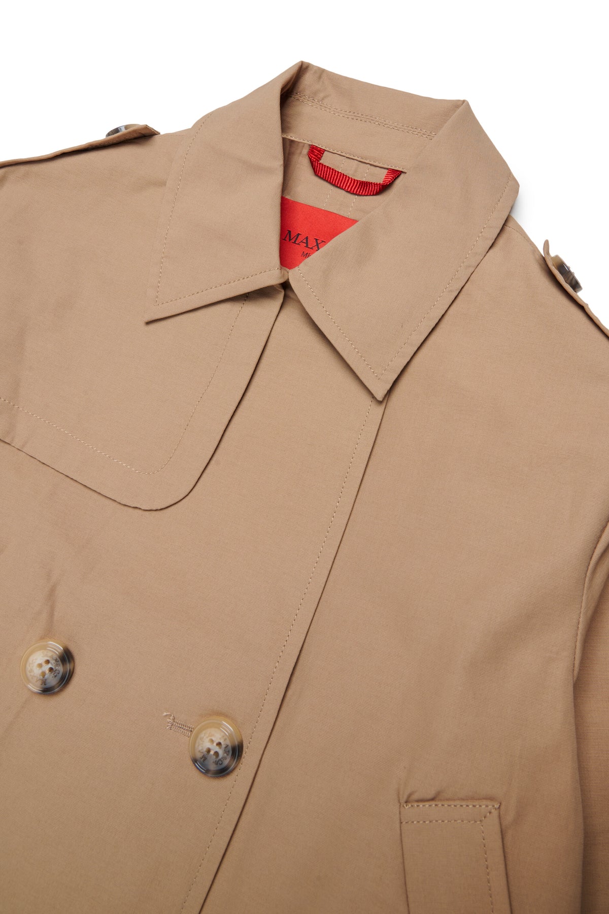 Veste croisée avec logo