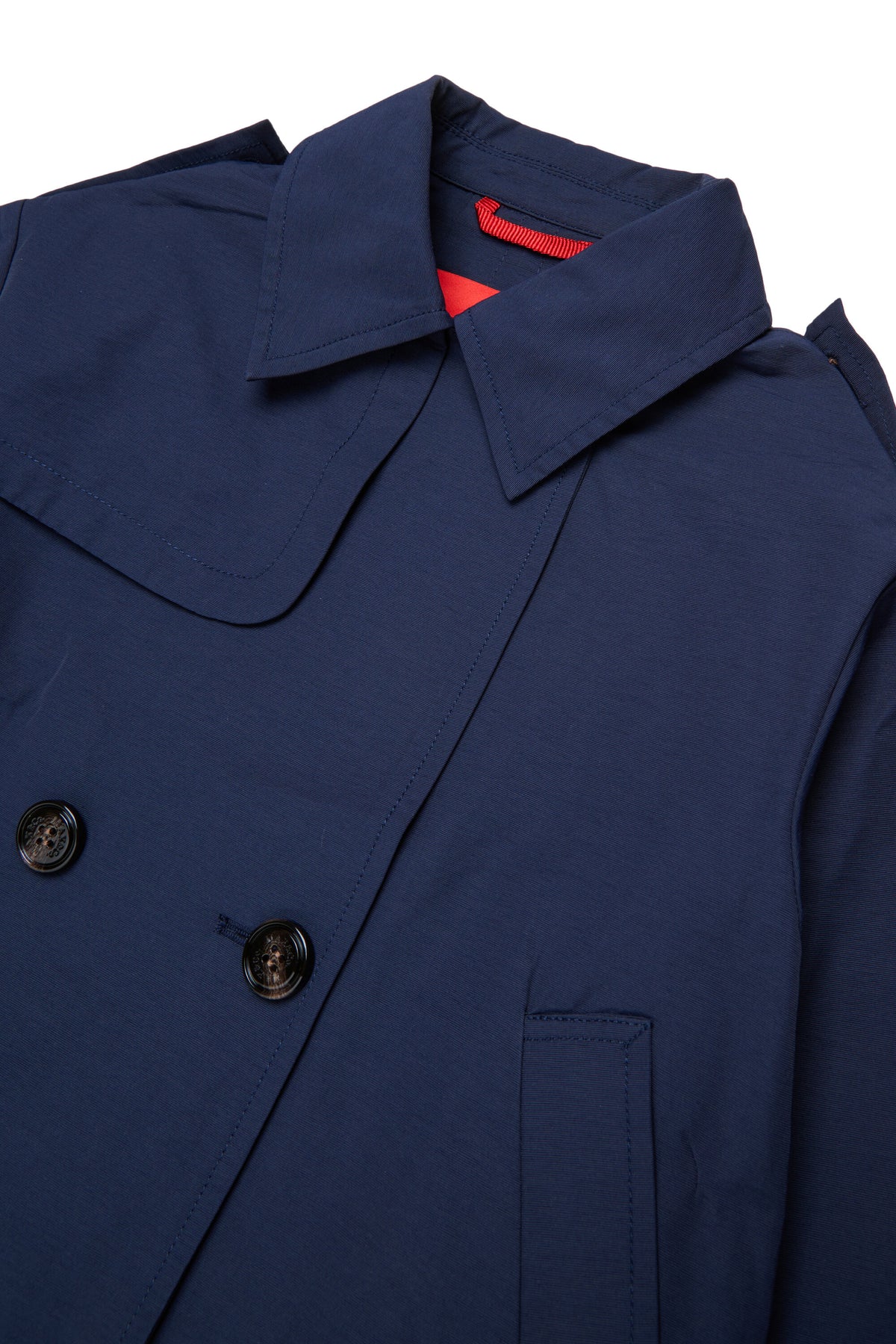 Veste croisée avec logo