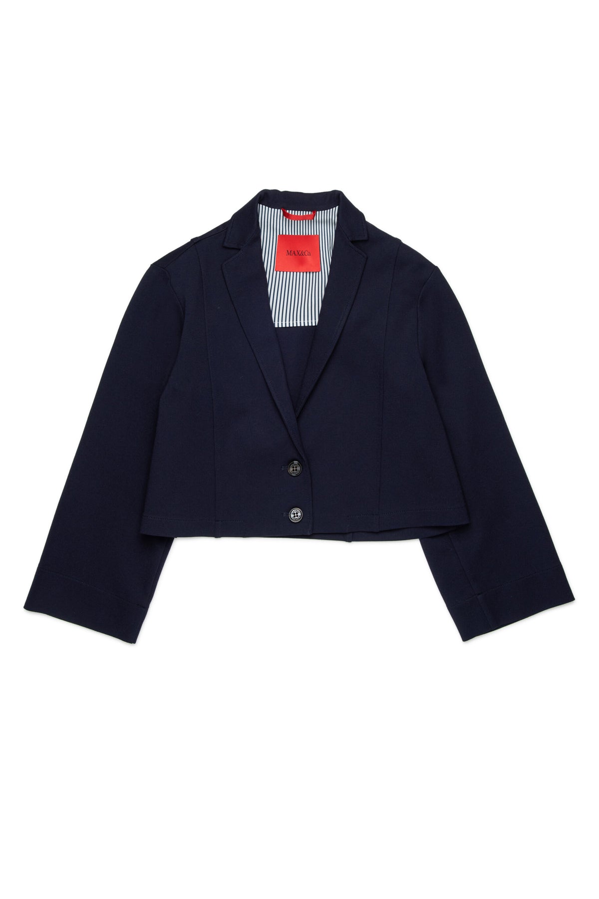 Blazer jacket with logo