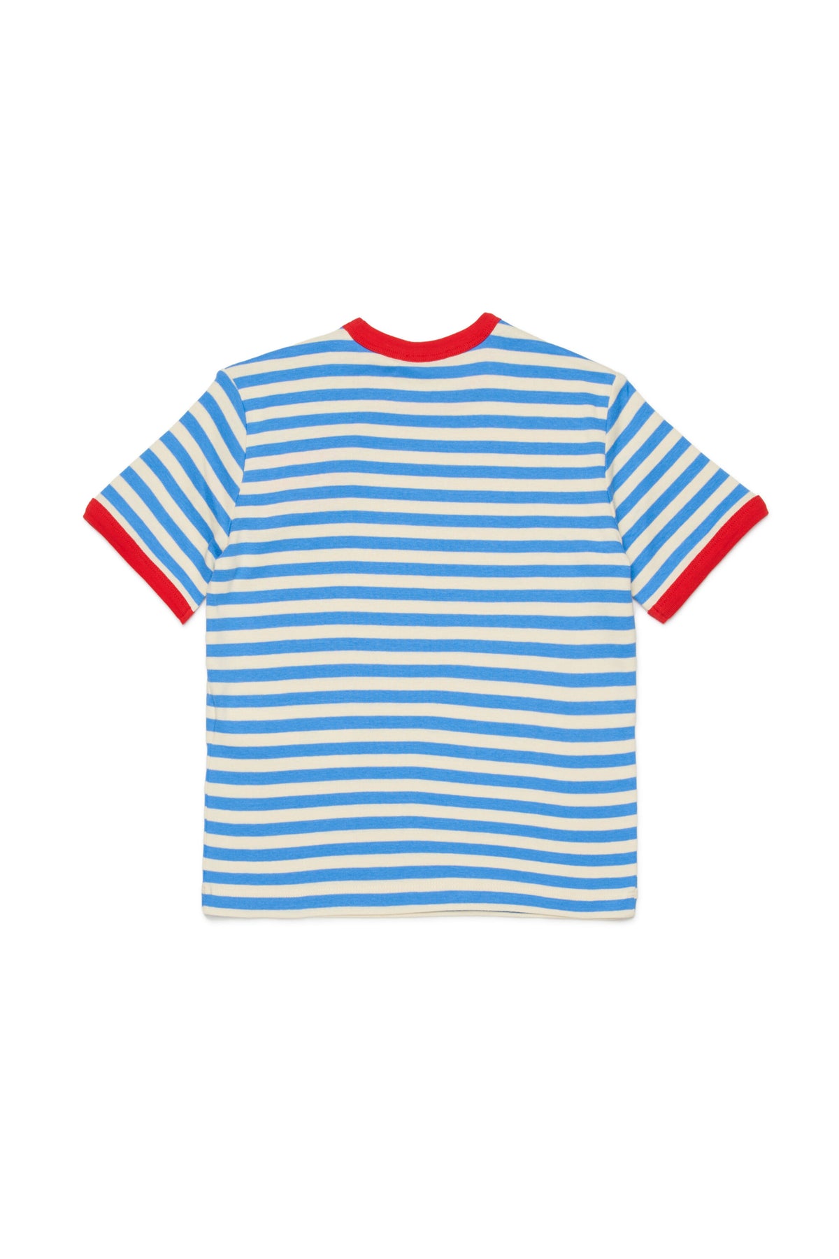 Striped T-shirt with logo