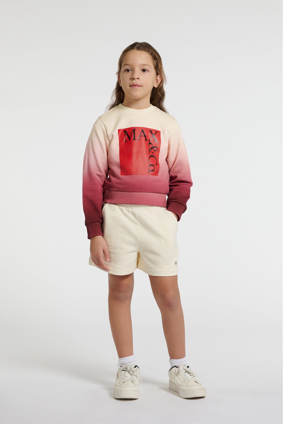 Sudadera de cuello redondo con logo