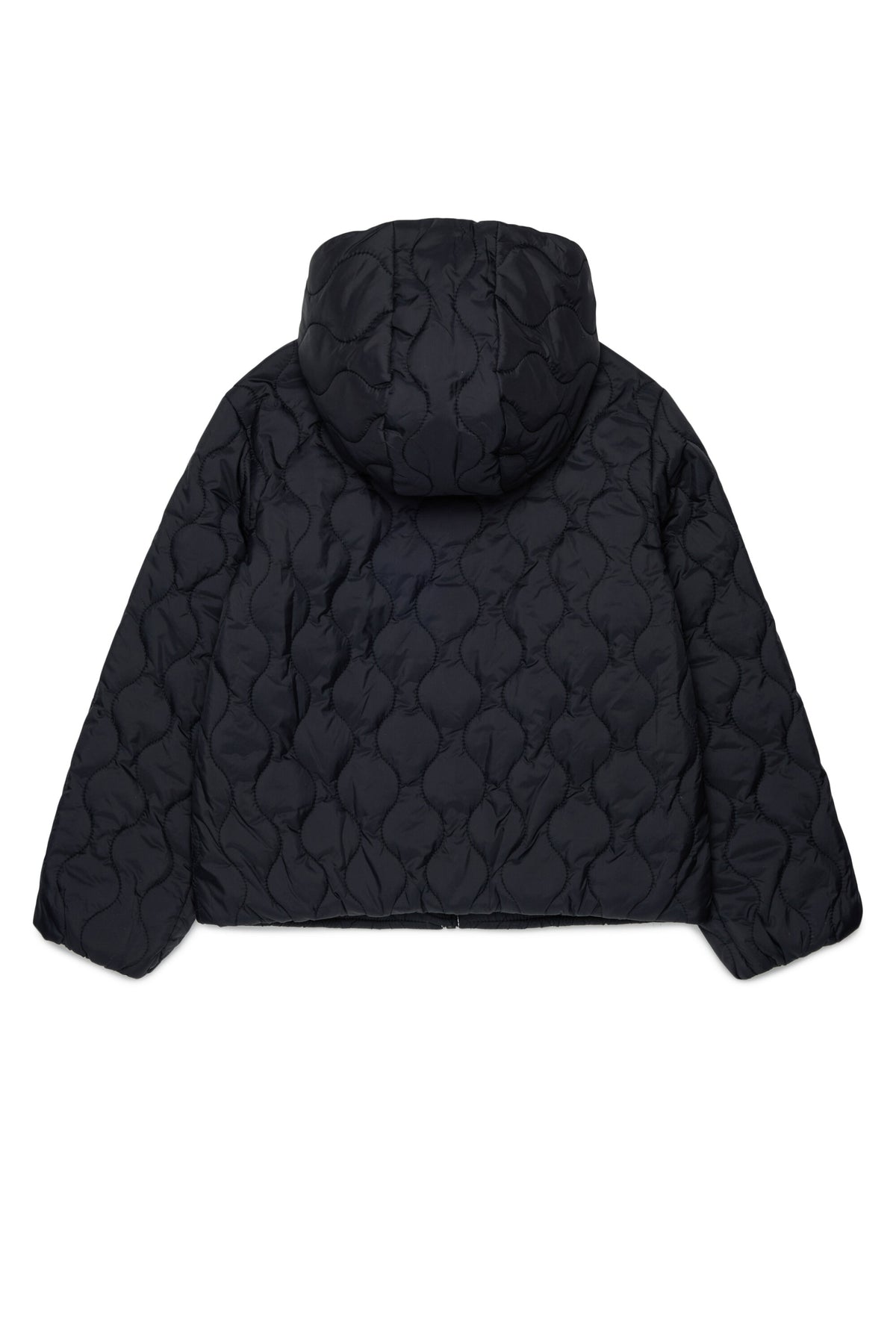 Chaqueta acolchada con logo estampado