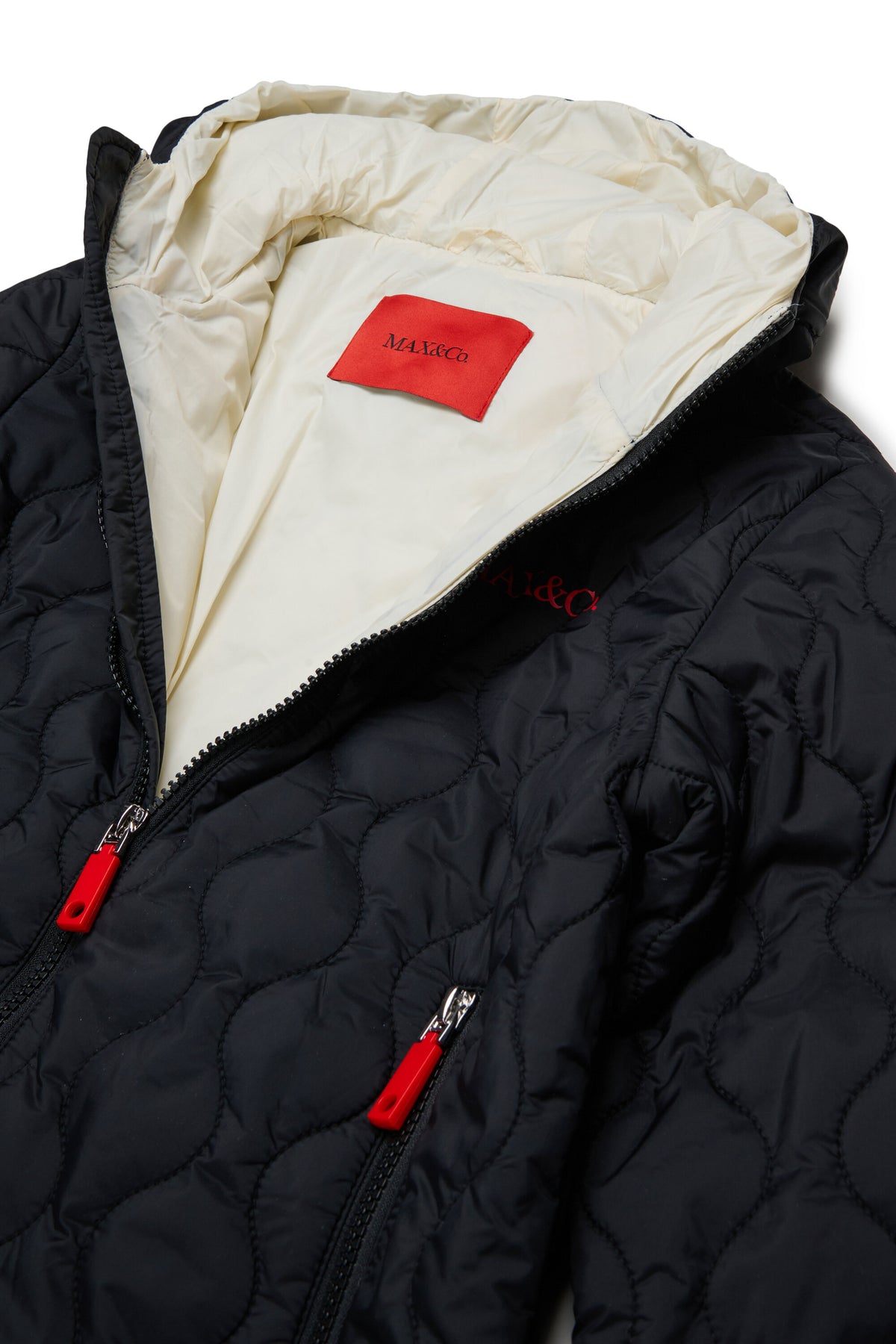 Veste matelassée avec logo imprimé