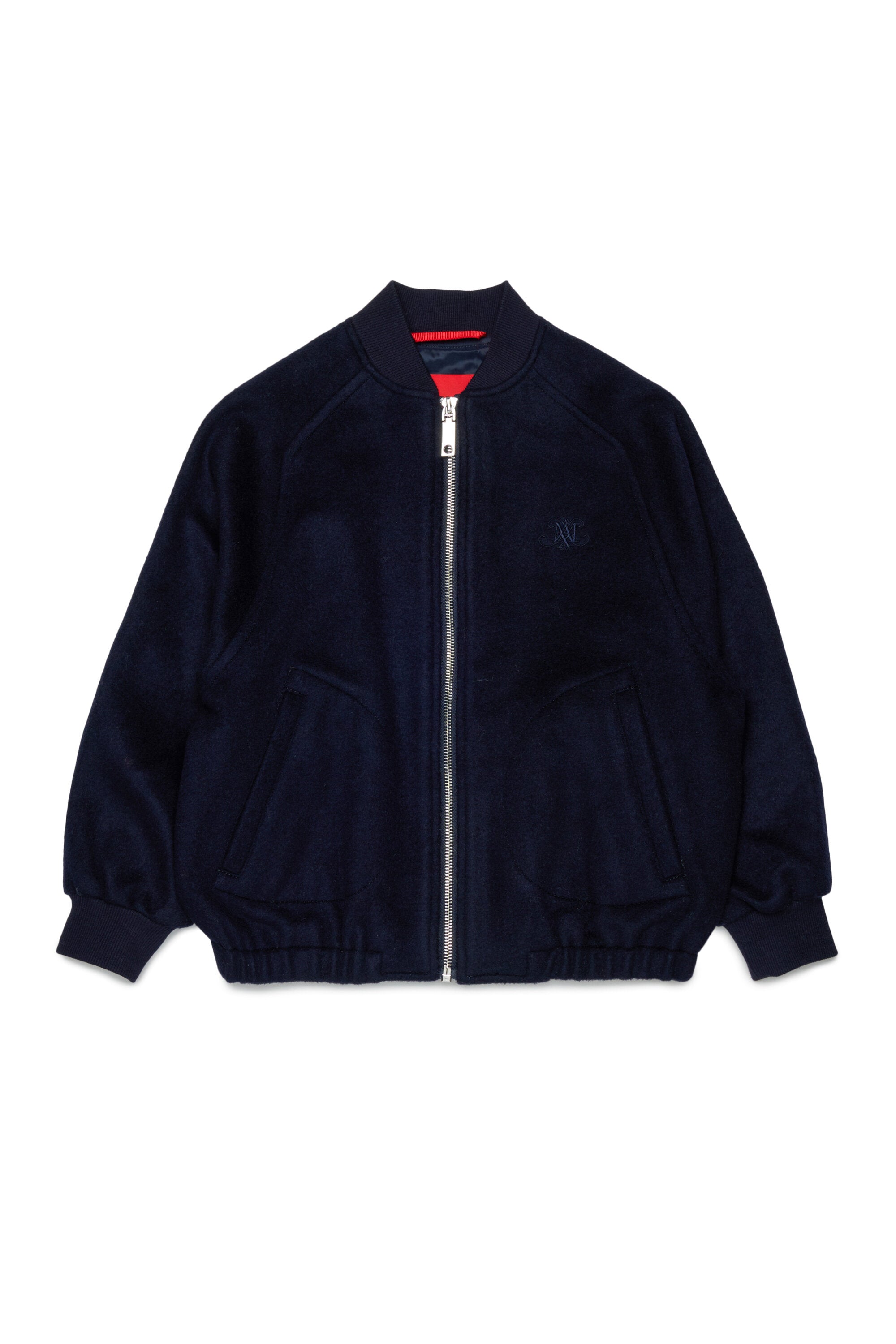 Cazadora bomber con logo