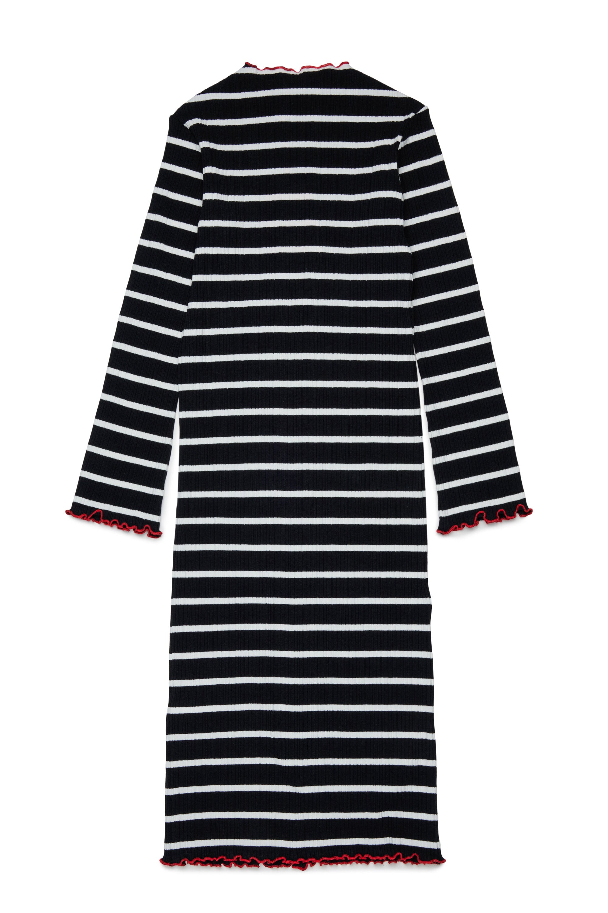 Robe à rayures avec logo
