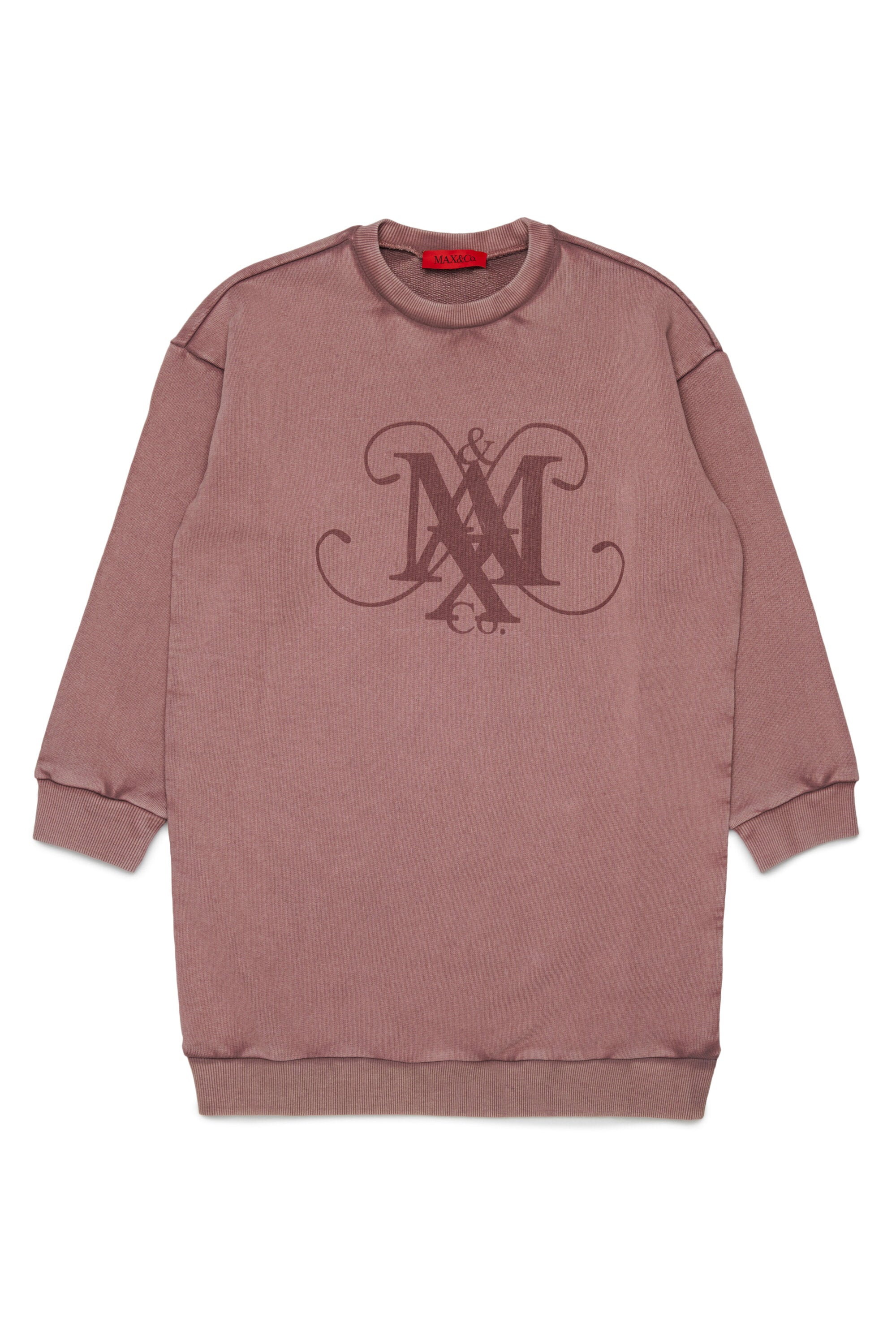Robe en molleton avec logo
