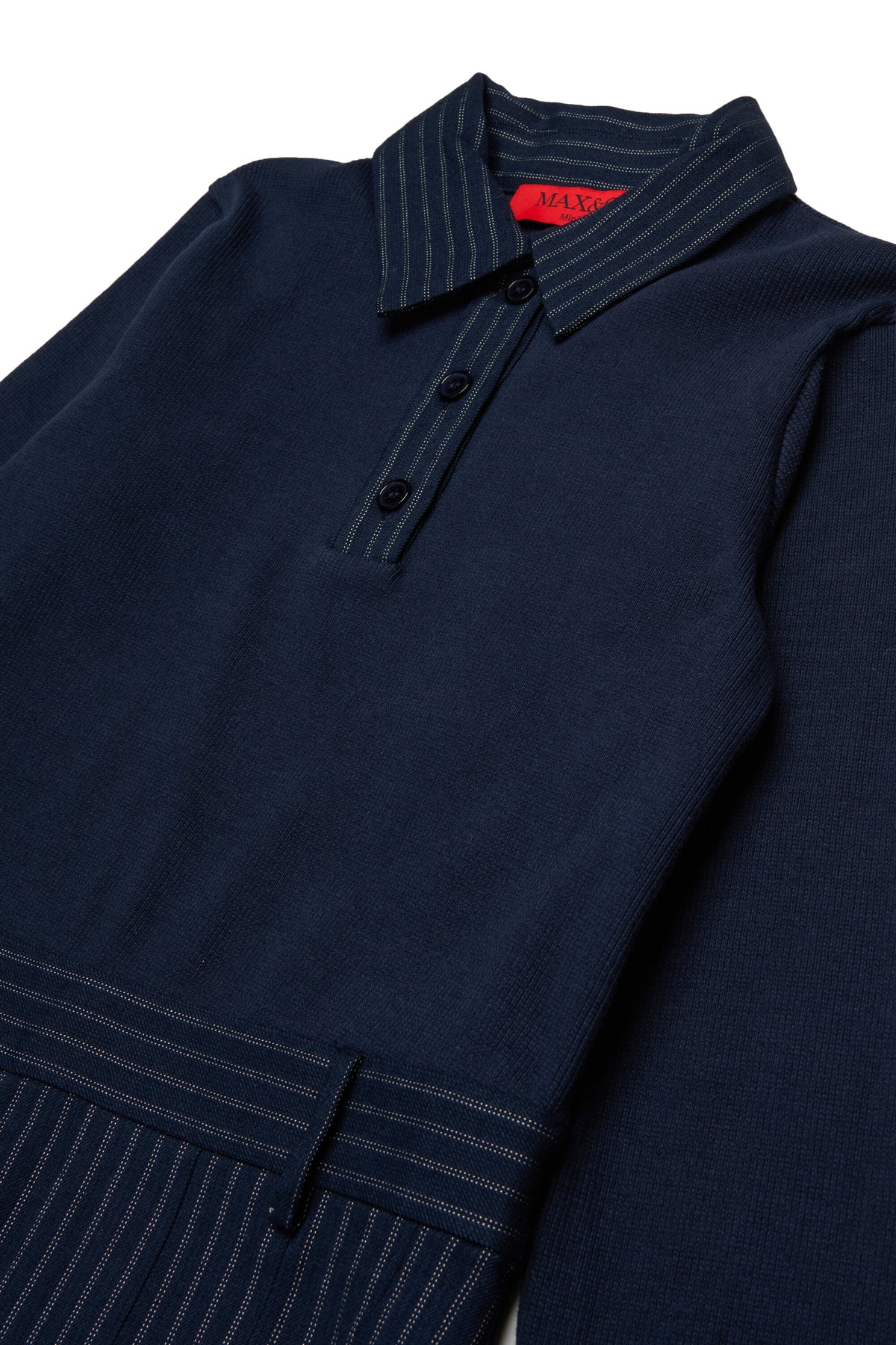 Vestido tipo polo con logo