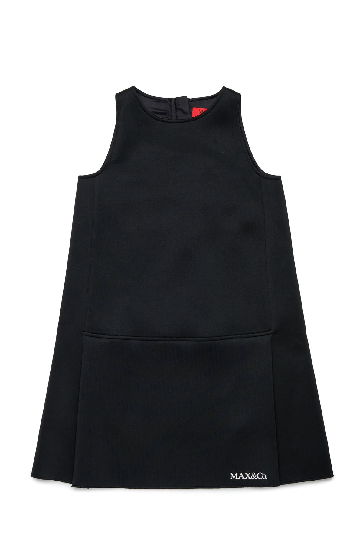 Vestido sin mangas con logo