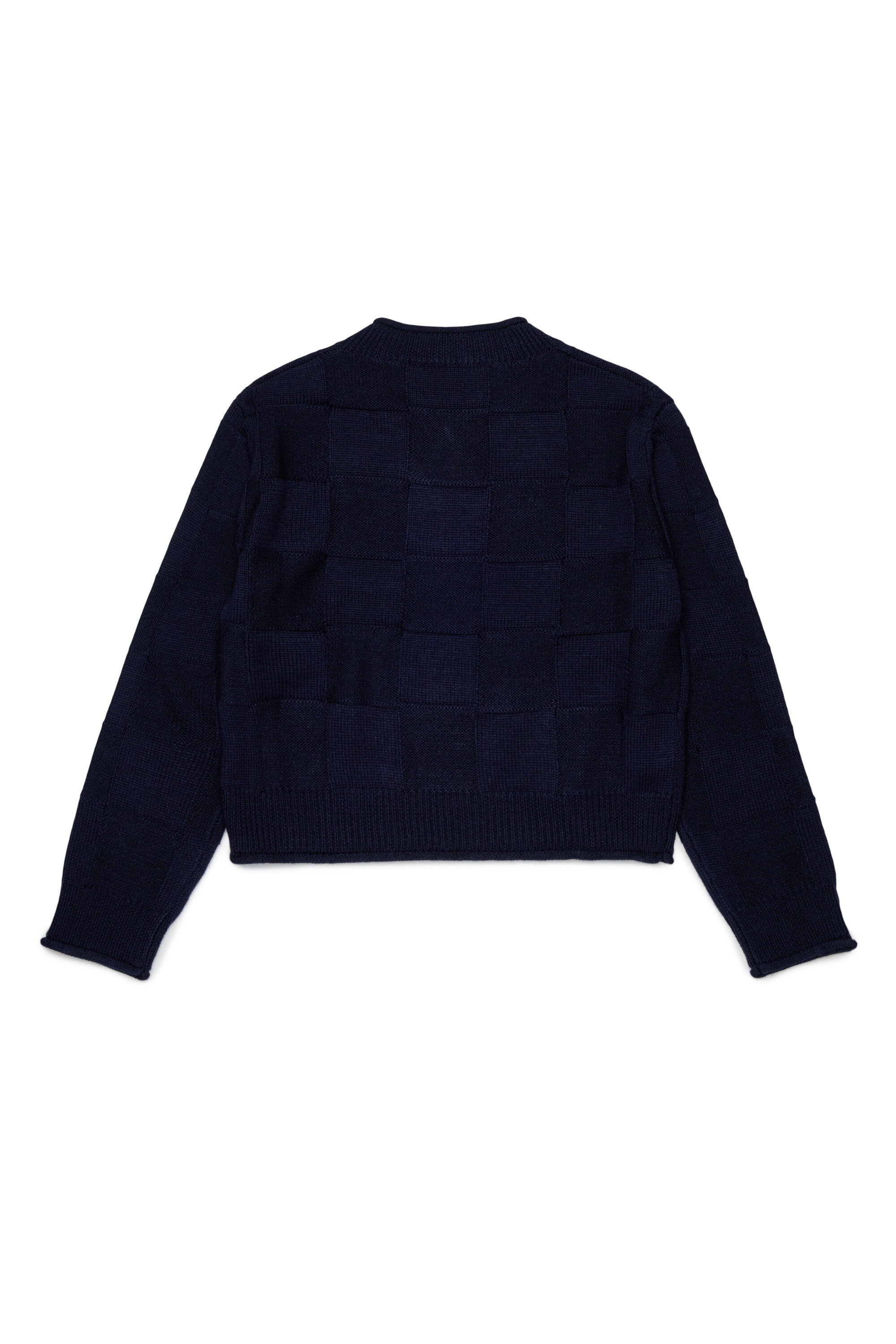 Pull à col en V avec logo