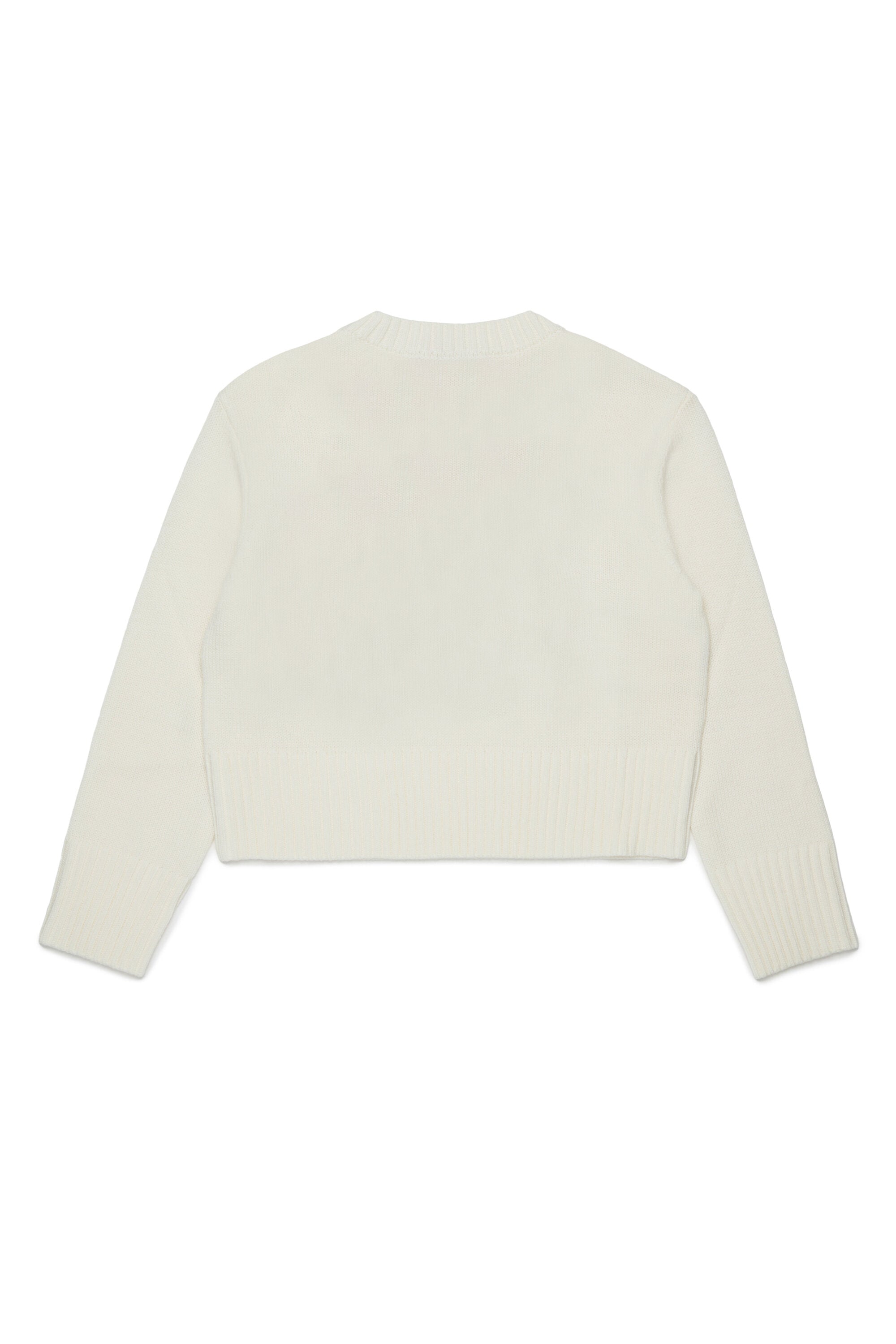 Pull col rond avec logo