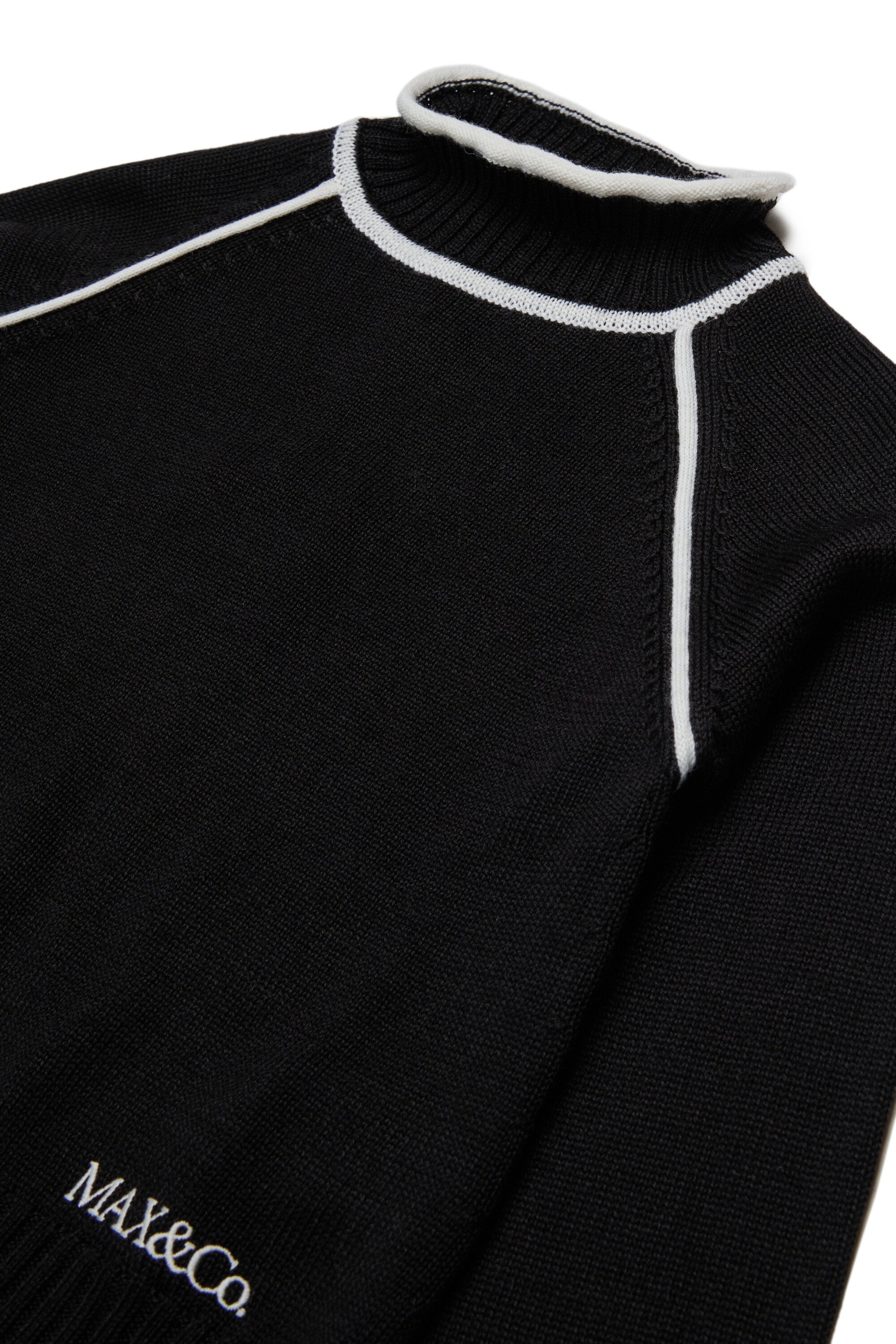 Jersey de cuello alto con logo