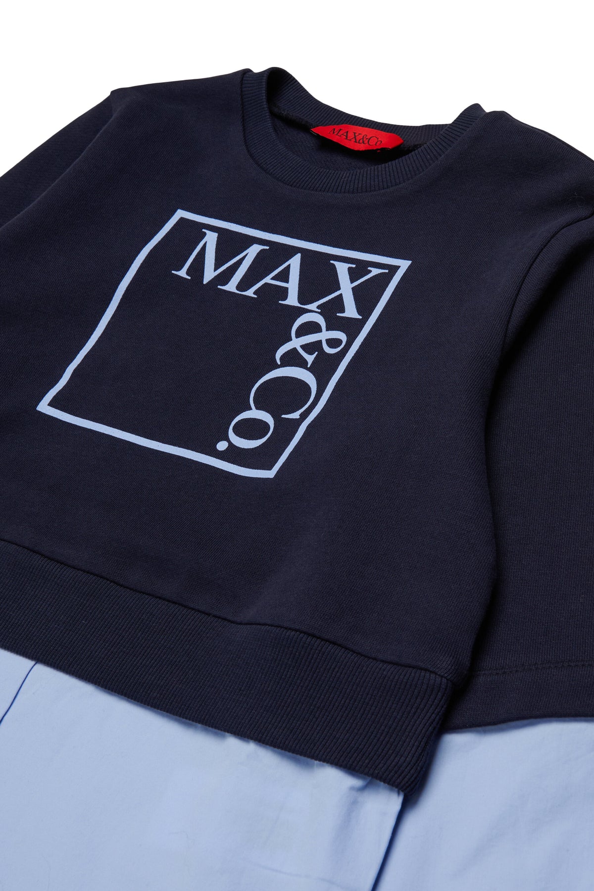 Sudadera de cuello redondo con logo
