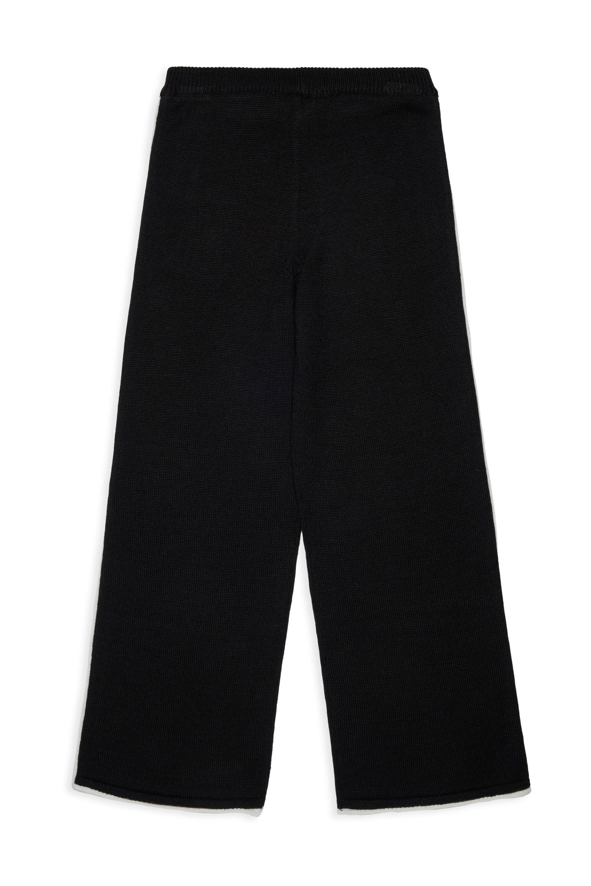 Knit pants with logo