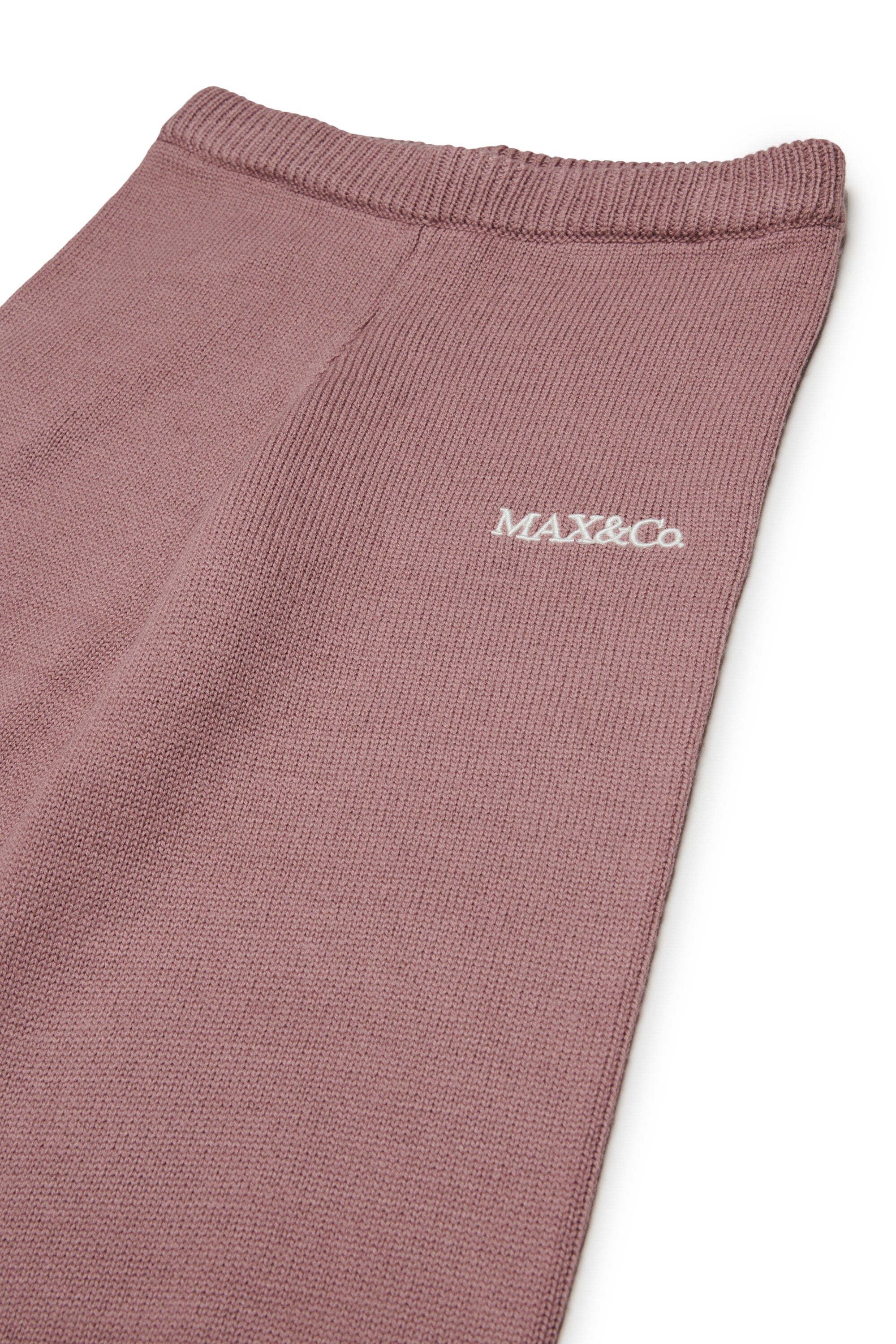 Pantalón de punto con logo