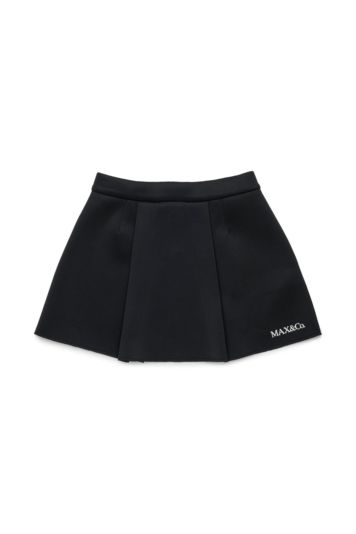 Falda corta con logo