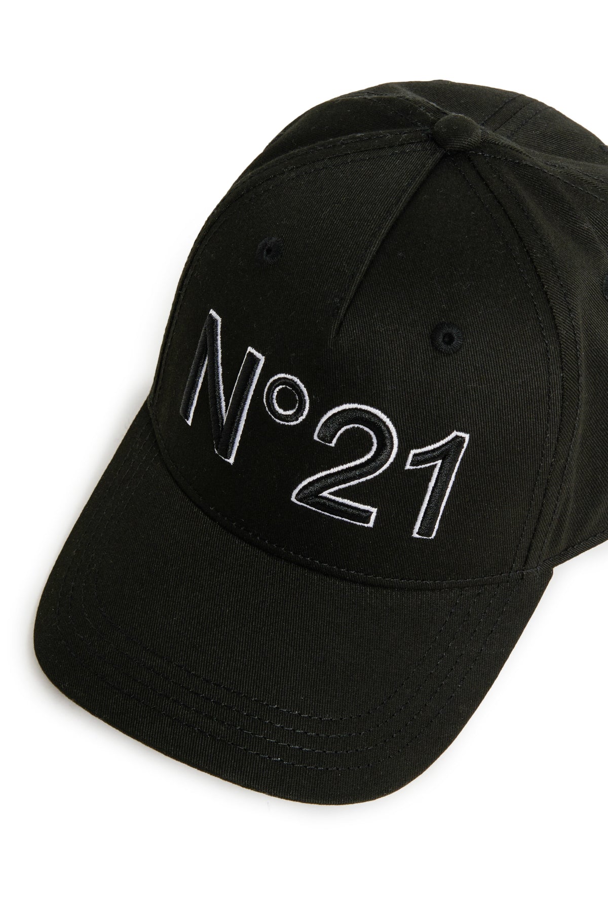 Casquette de baseball en gabardine avec logo