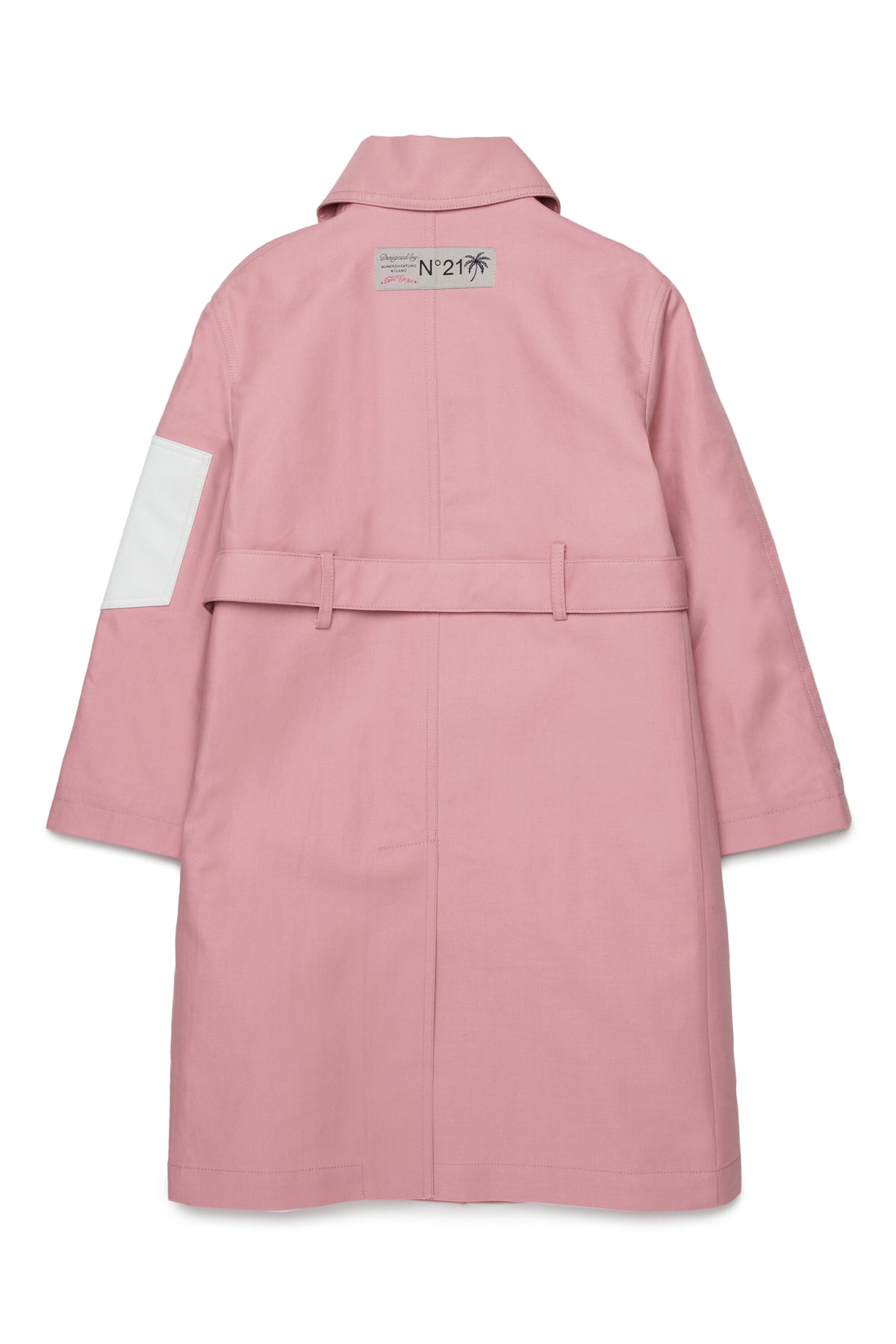 Gabardina con logo