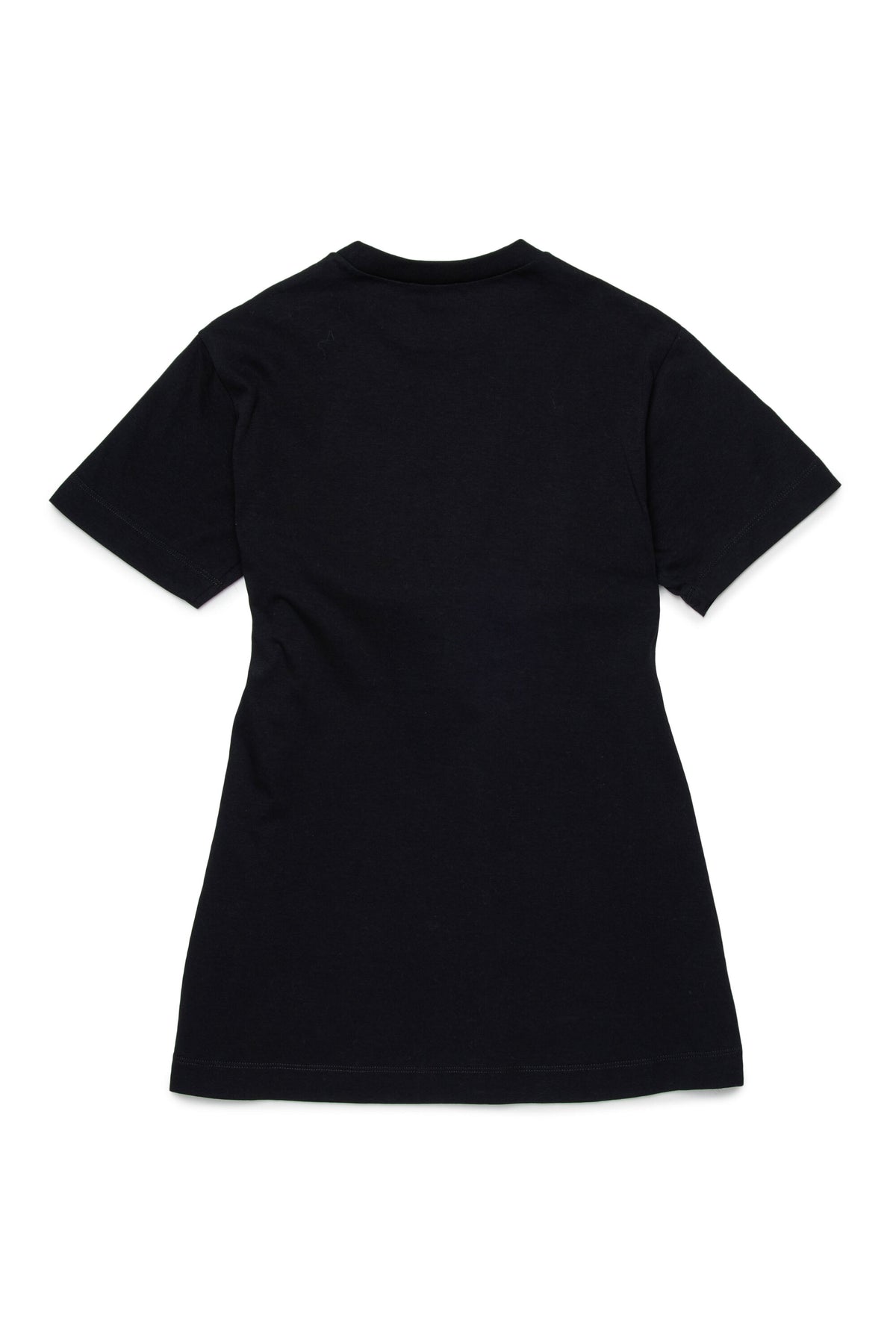Vestido camiseta con logotipo estampado