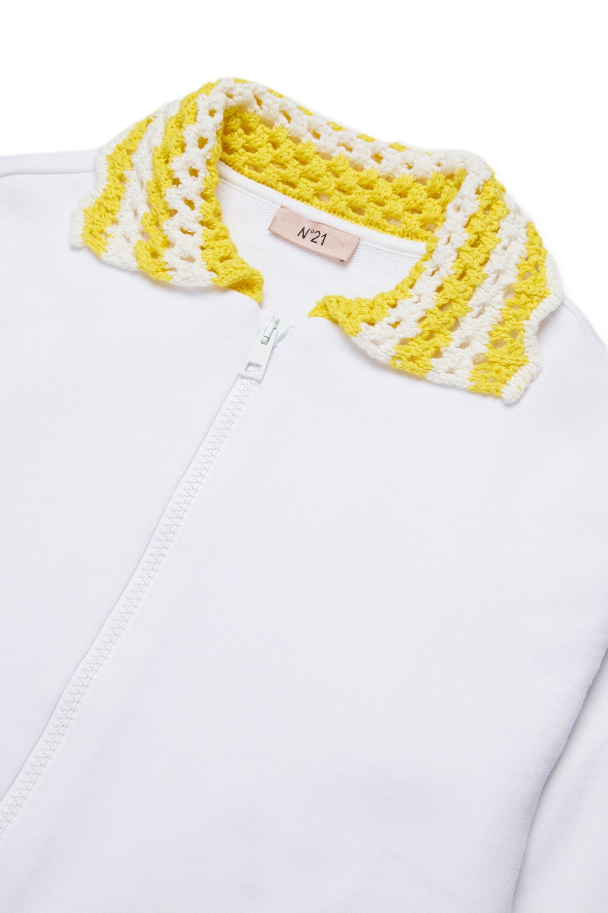 Full-zip sweatshirt with logo