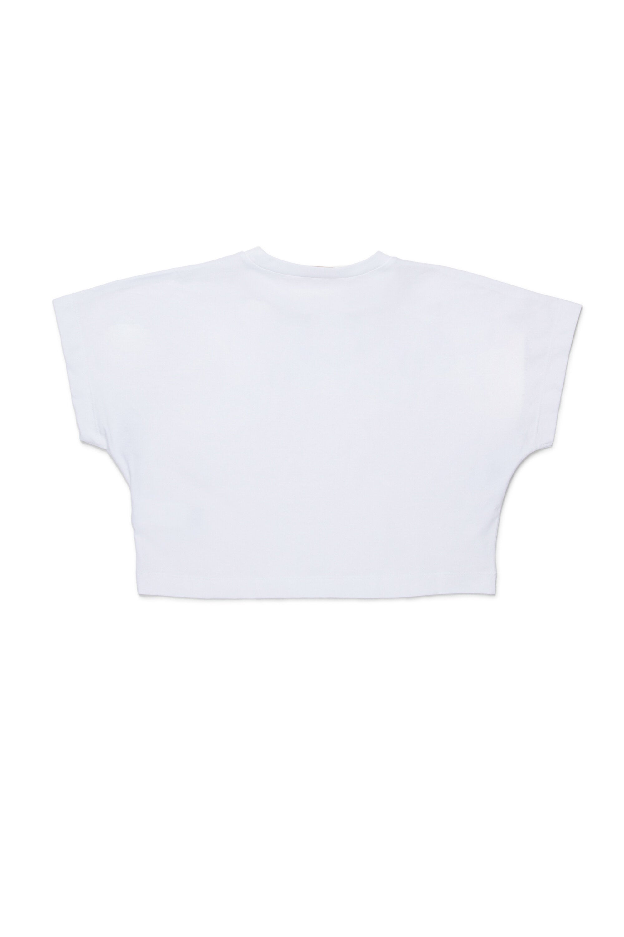 Camiseta con logo delantero maxi