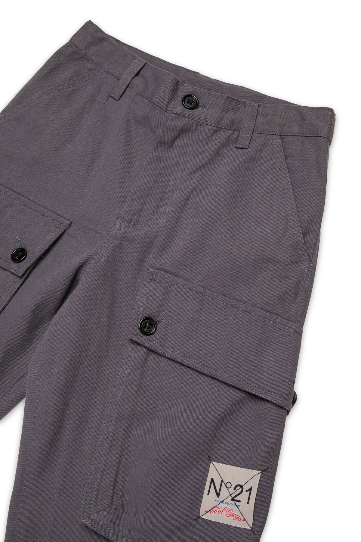 Pantalon cargo avec logo