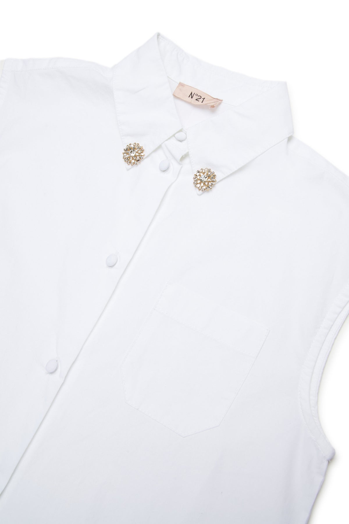 Chemise sans manches avec logo