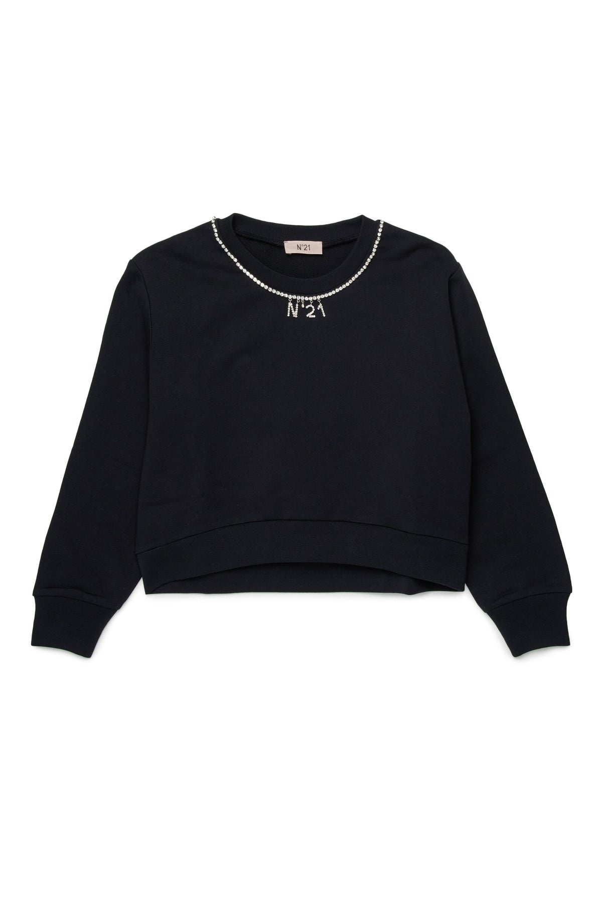 Sweat-shirt à col rond avec logo