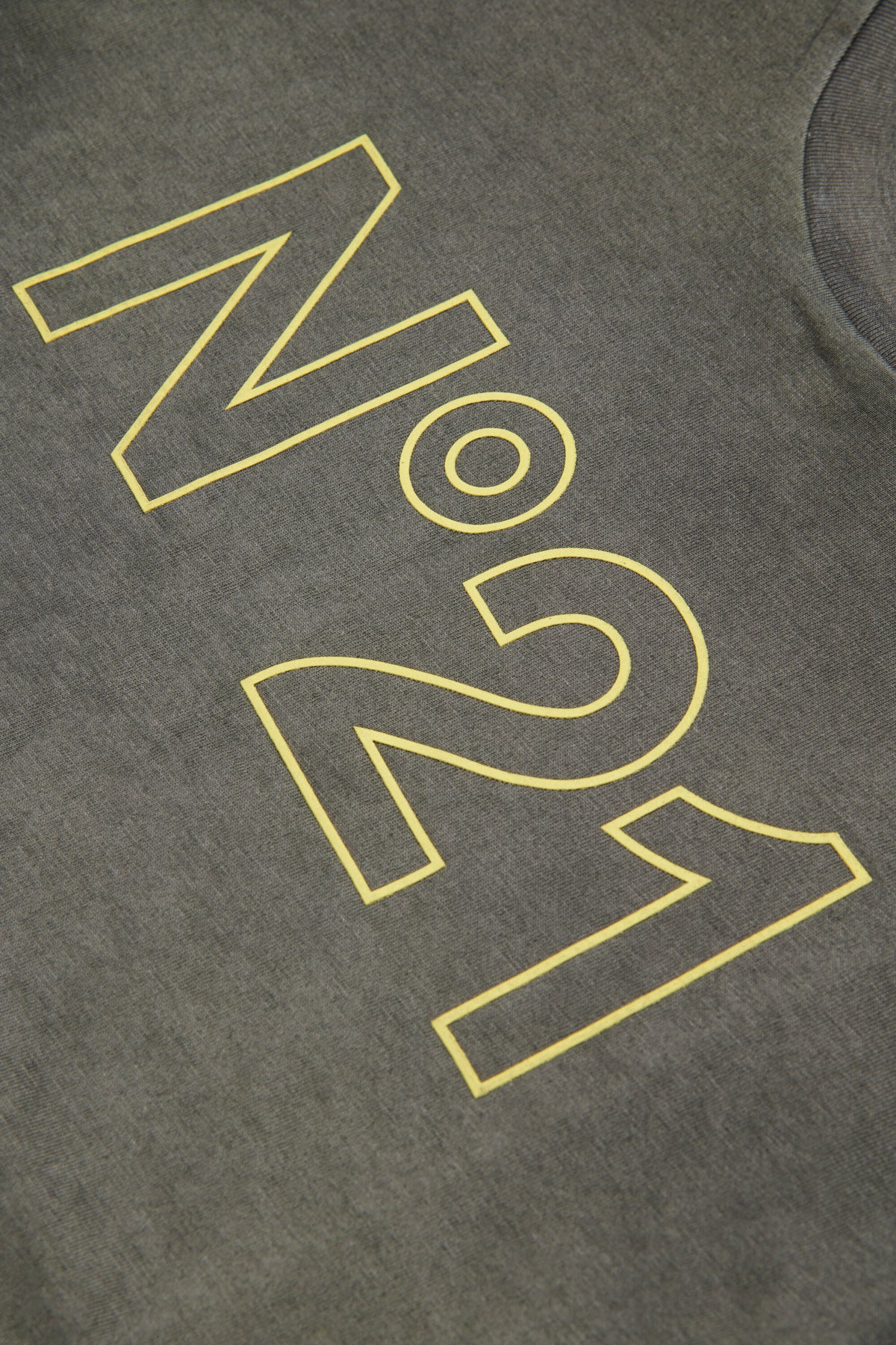 Vintage-effect t-shirt with logo