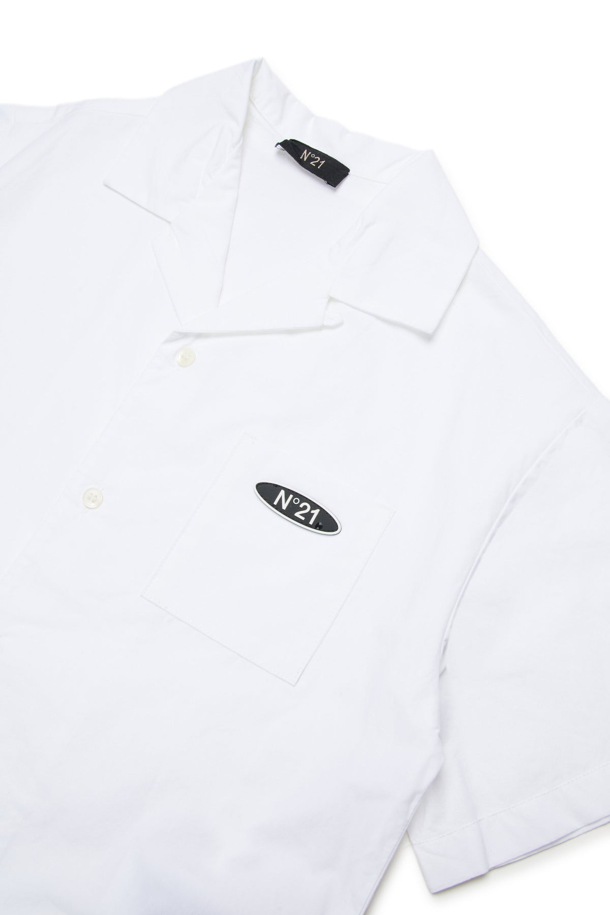 Chemise à manches courtes avec logo