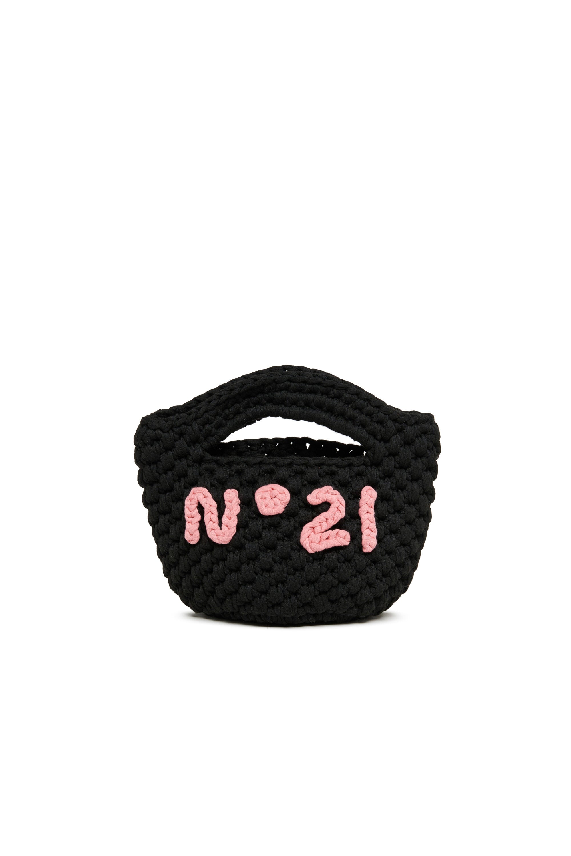 Handbag with logo