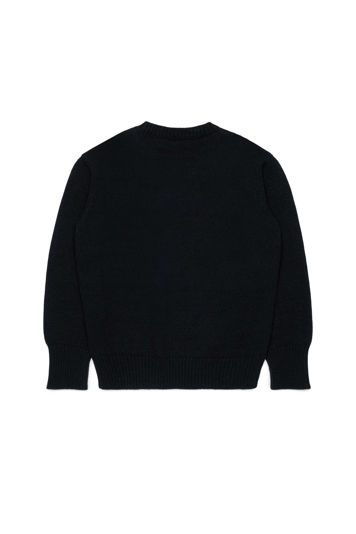 Crew-neck pullover with logo