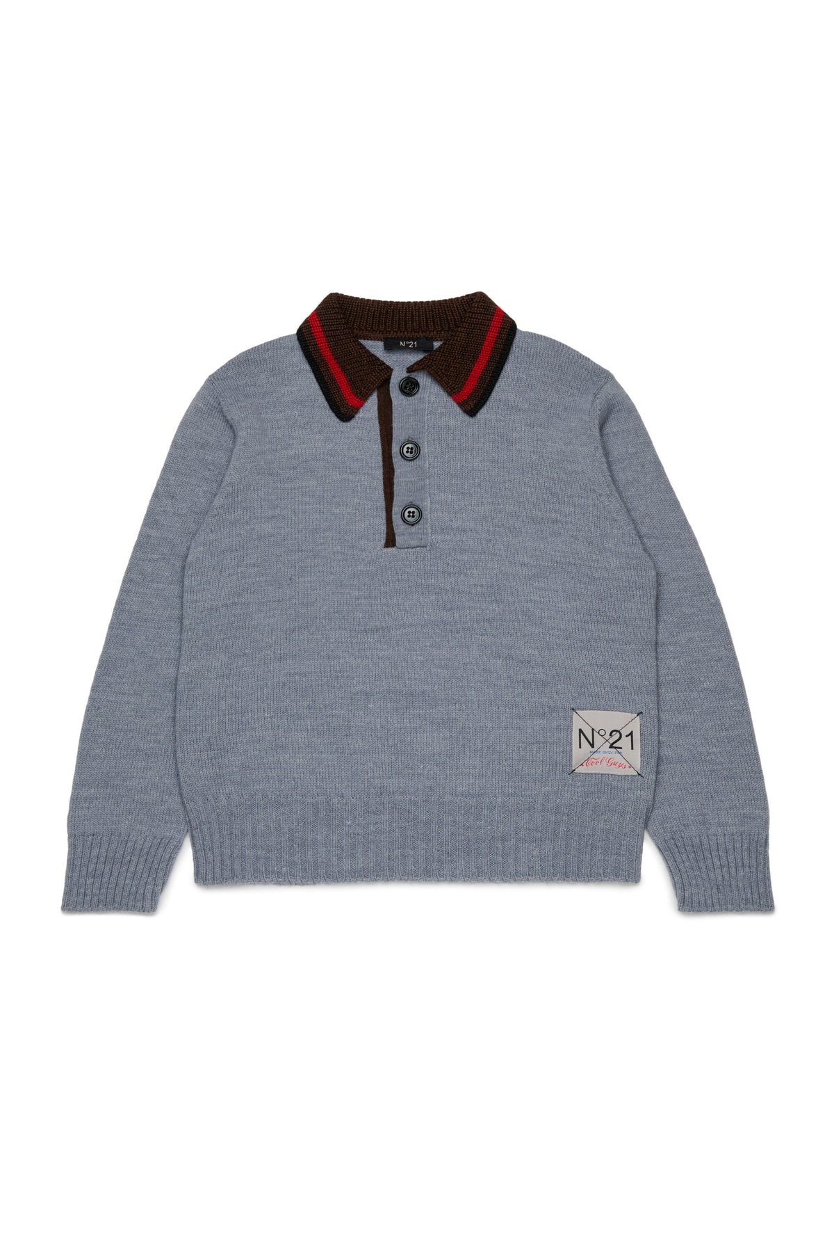 Pull en maille avec logo