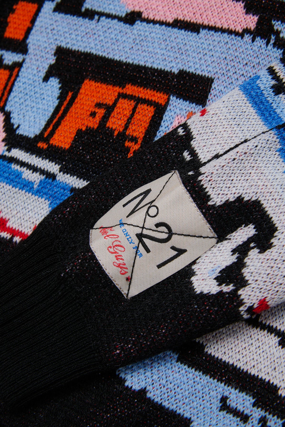 Pull ras du cou avec logo