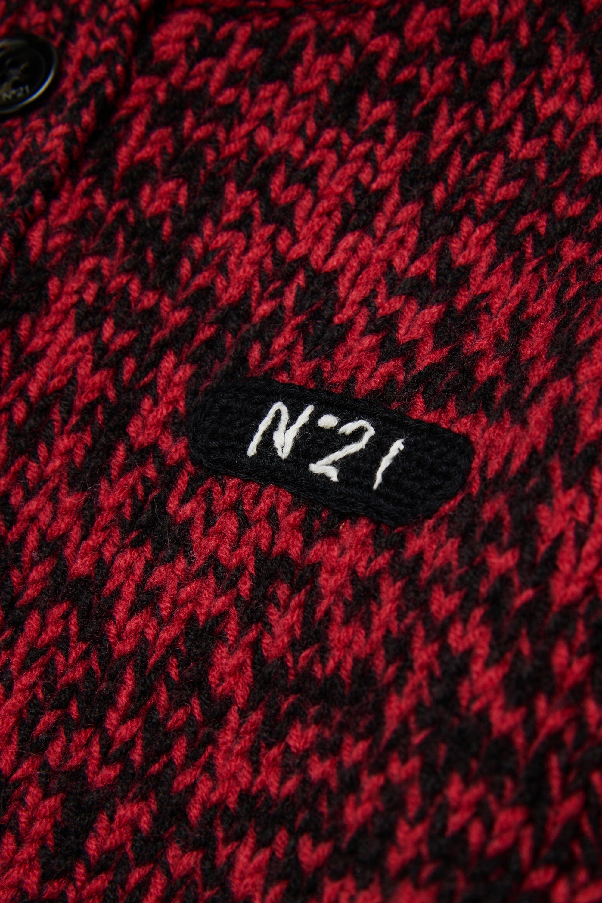 Pull en laine mélangée avec logo