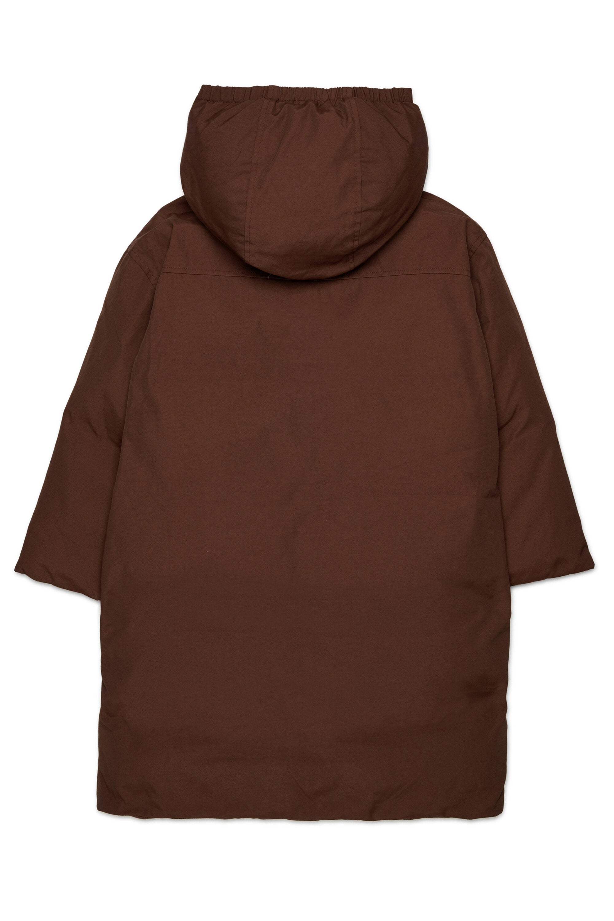 Chaqueta acolchada con logo estampado