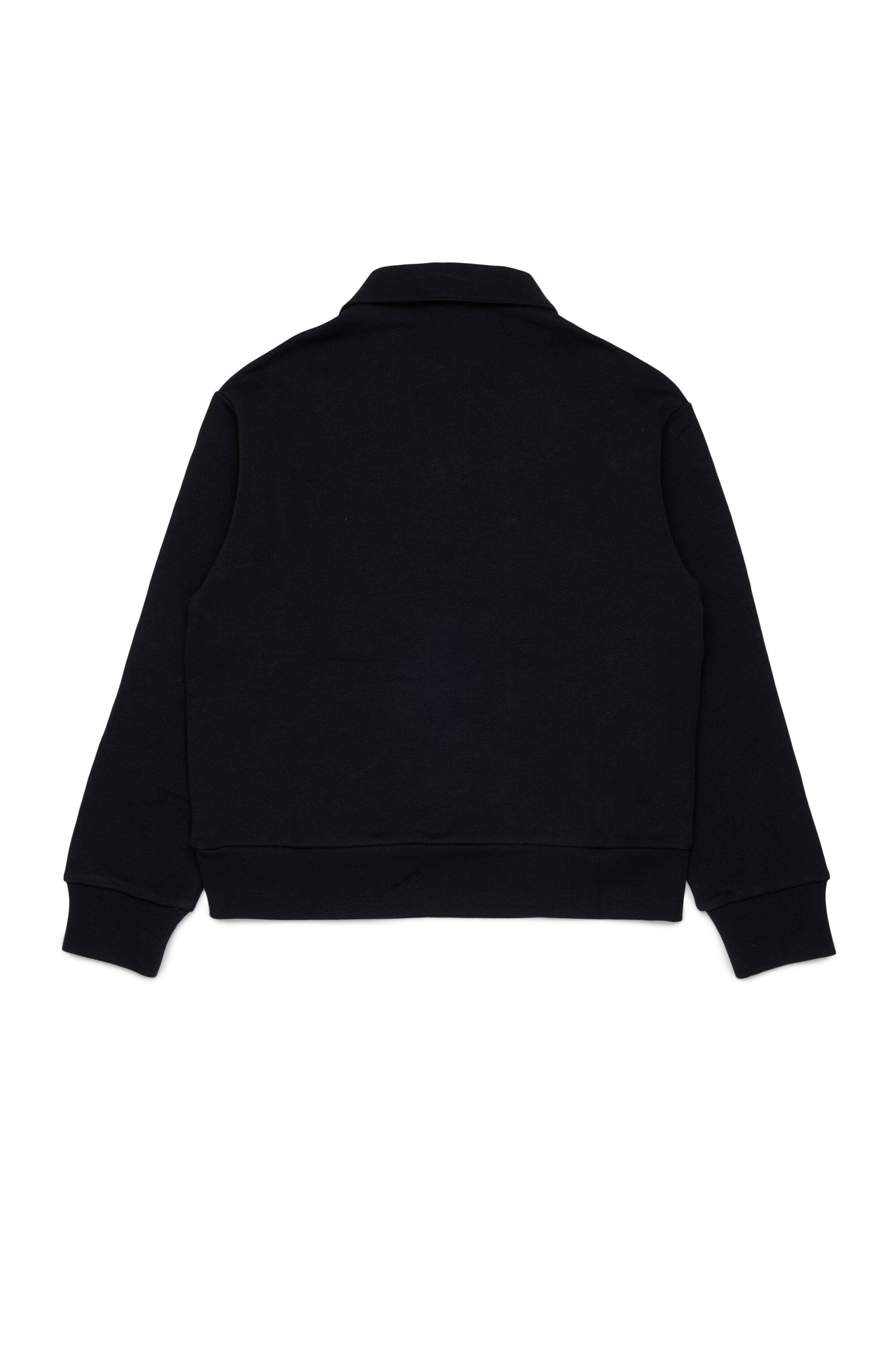 Sweat-shirt avec collet et logo