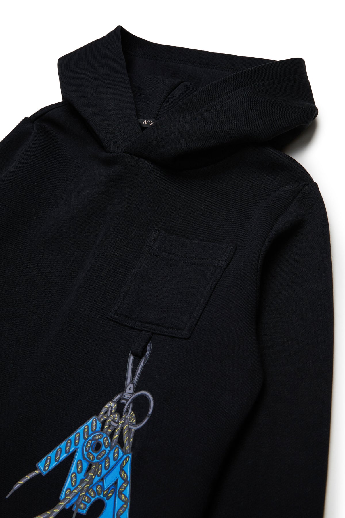 Sweat à capuche avec imprimé graphique