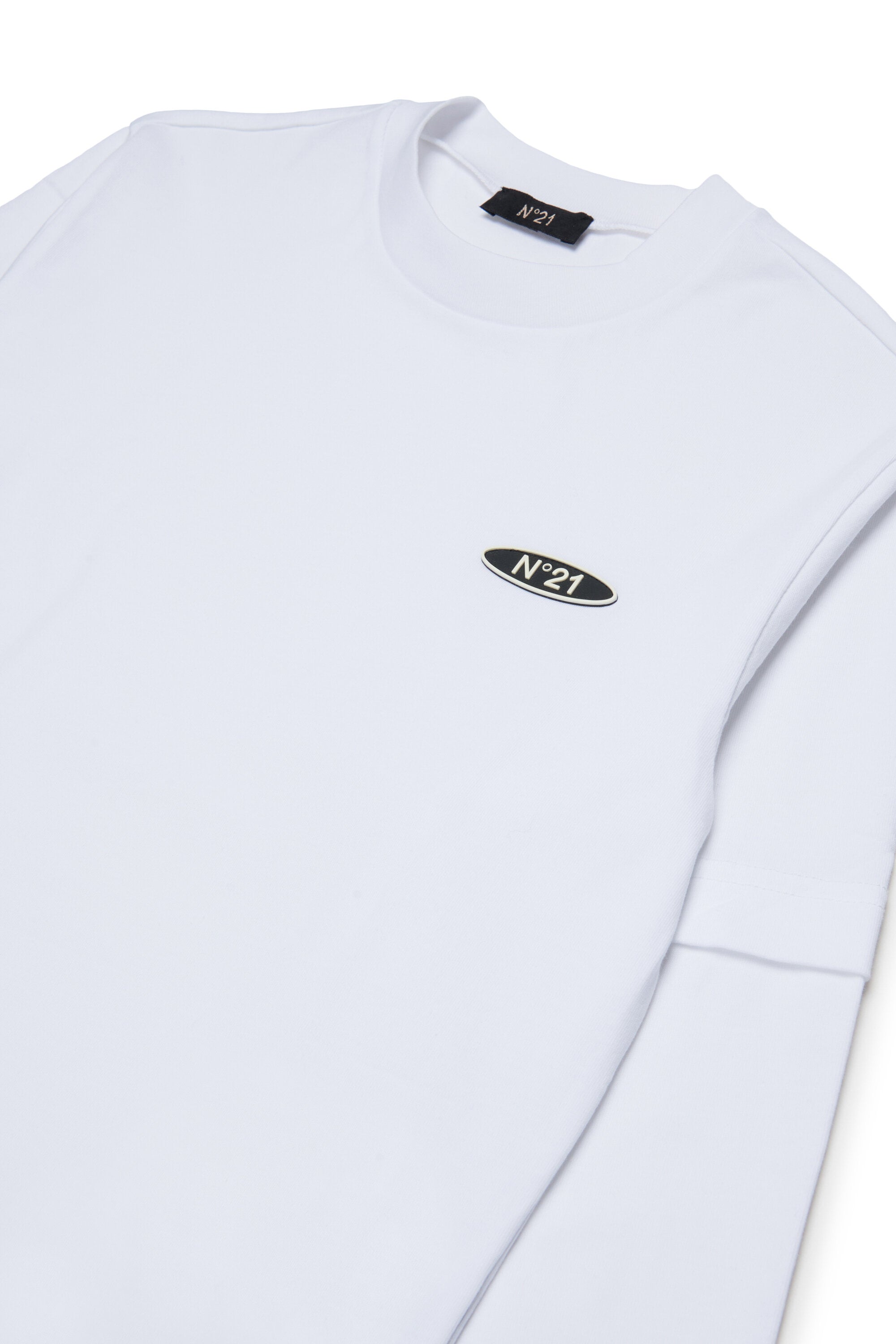 Long-sleeve T-shirt with logo