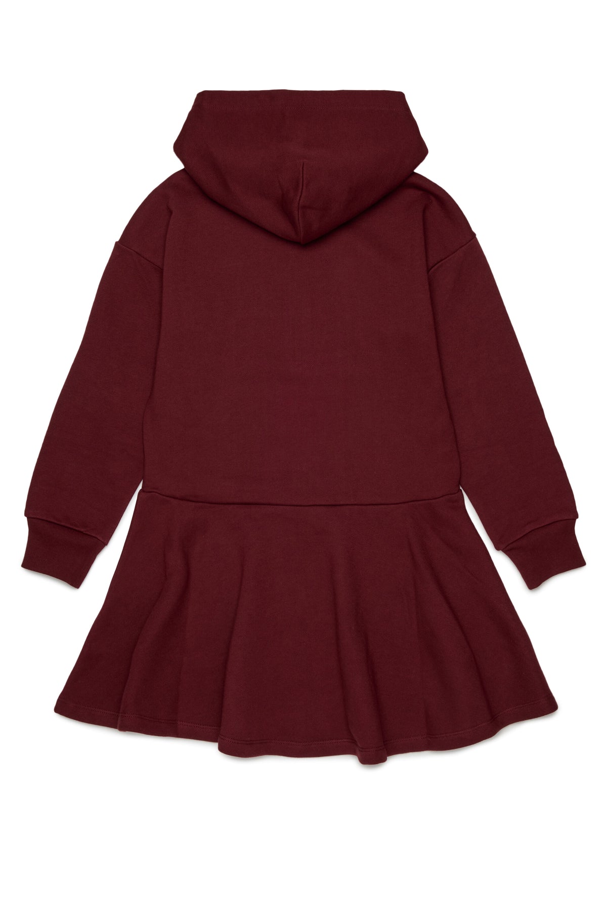 Vestido de felpa con logo