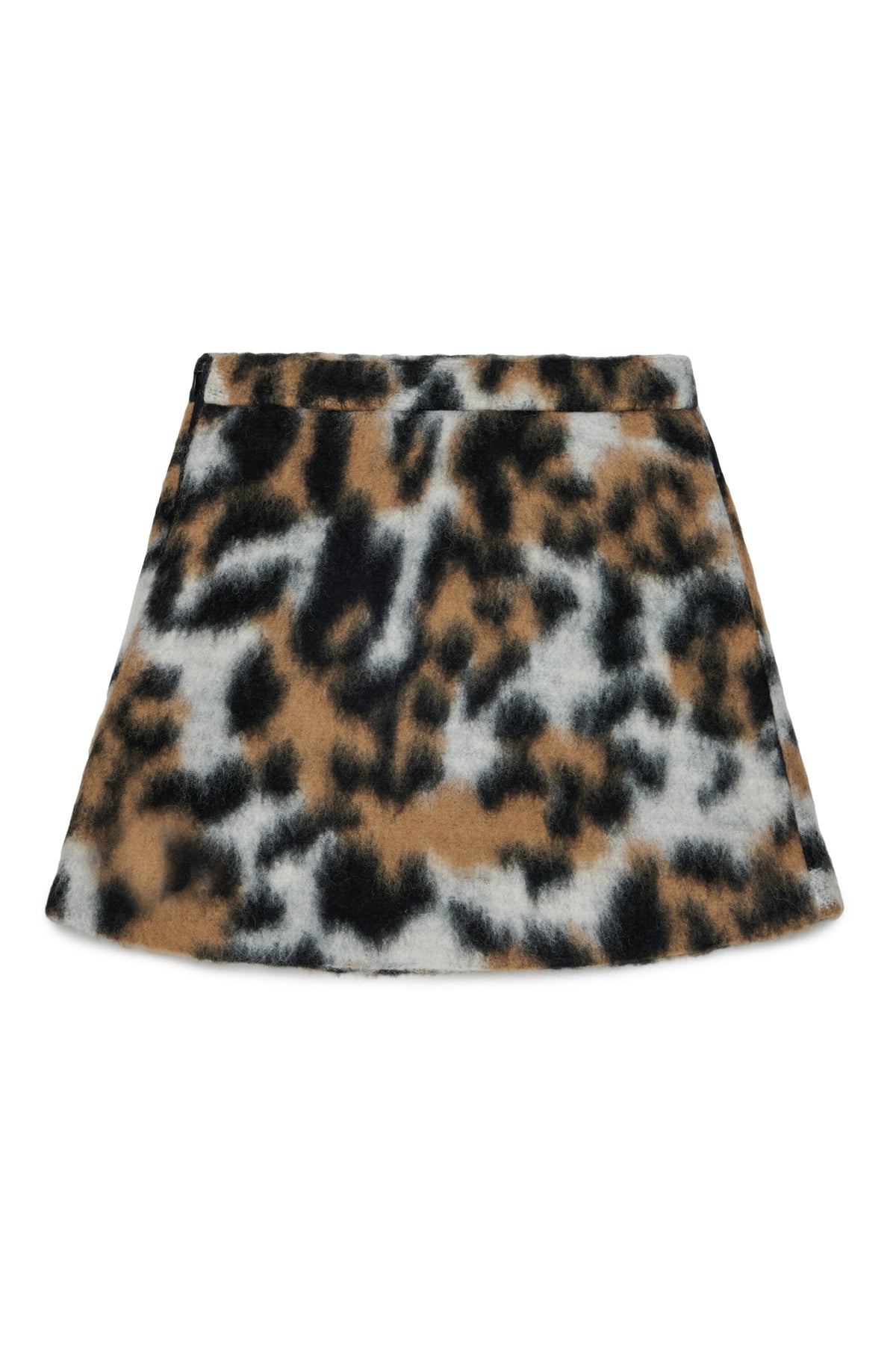 Short skirt with logo
