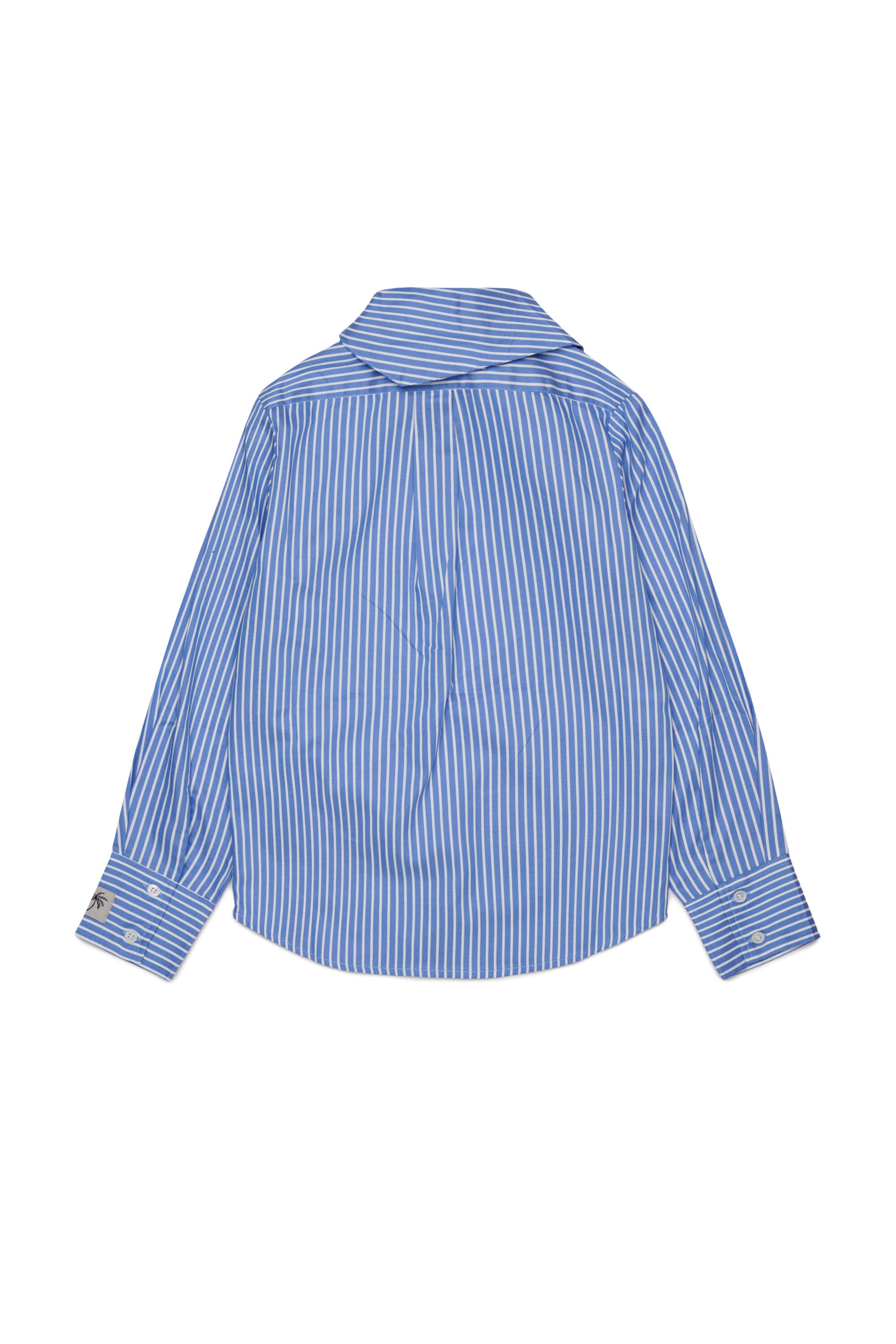 Chemise à rayures avec nœud