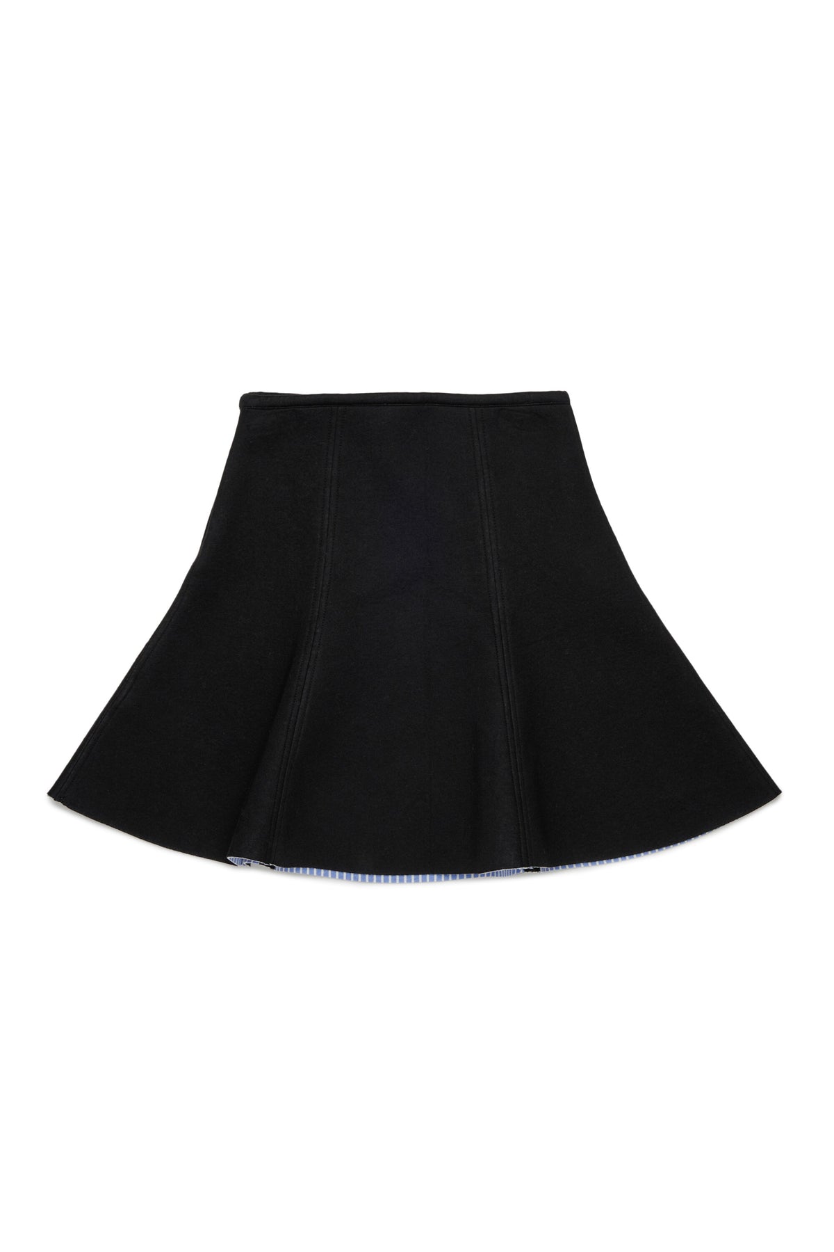 Short skirt with logo