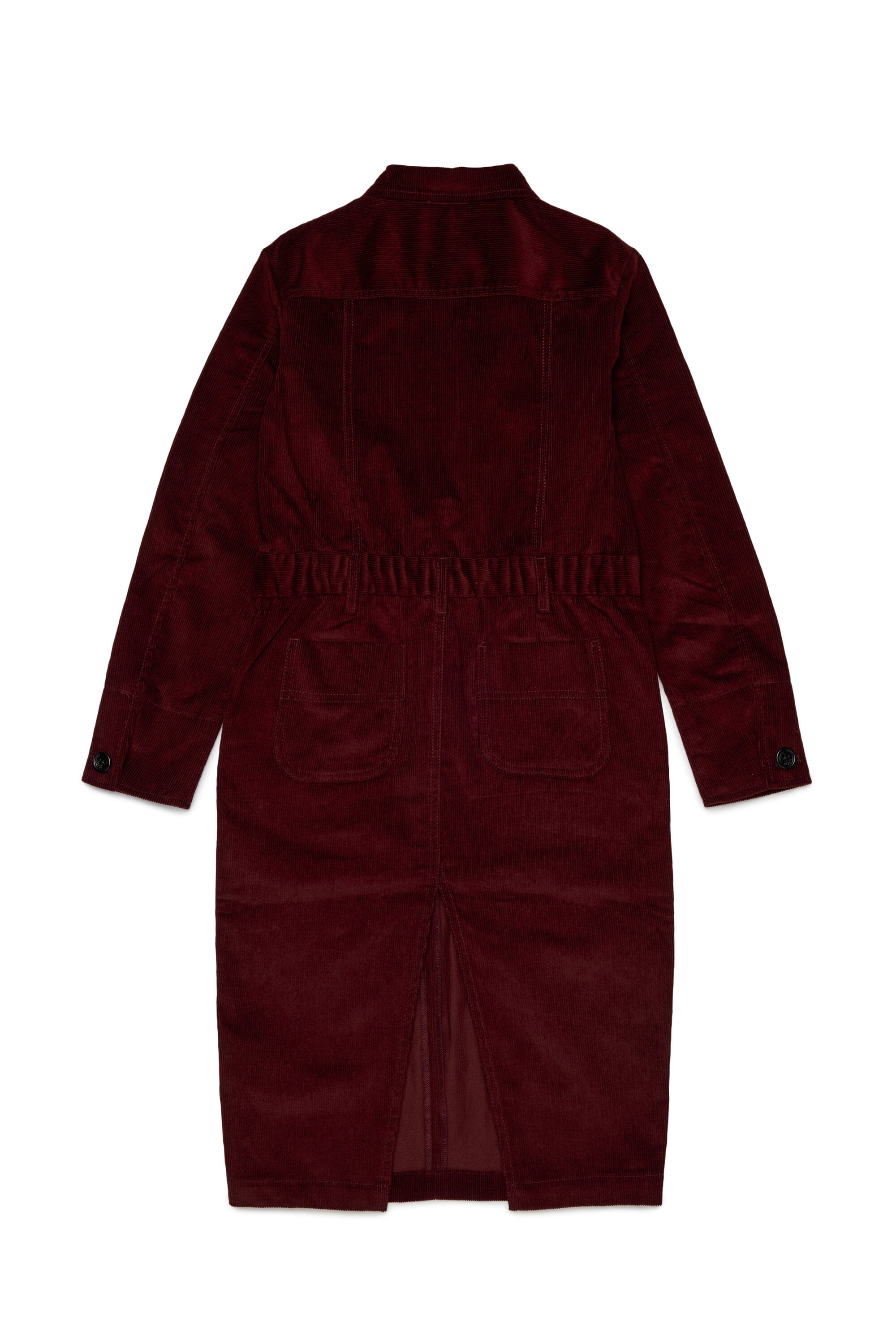 Robe en velours avec logo