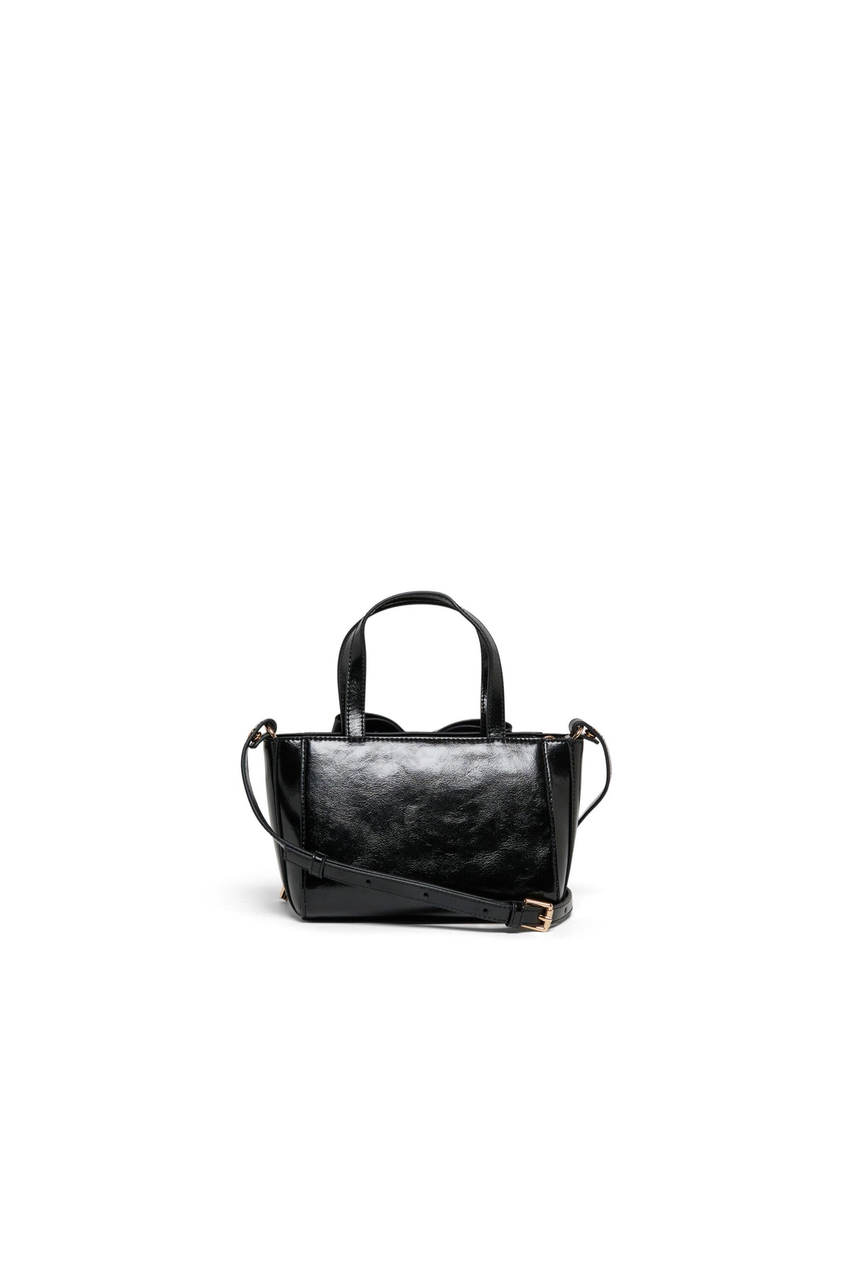 Cross-body bag with oversized bow